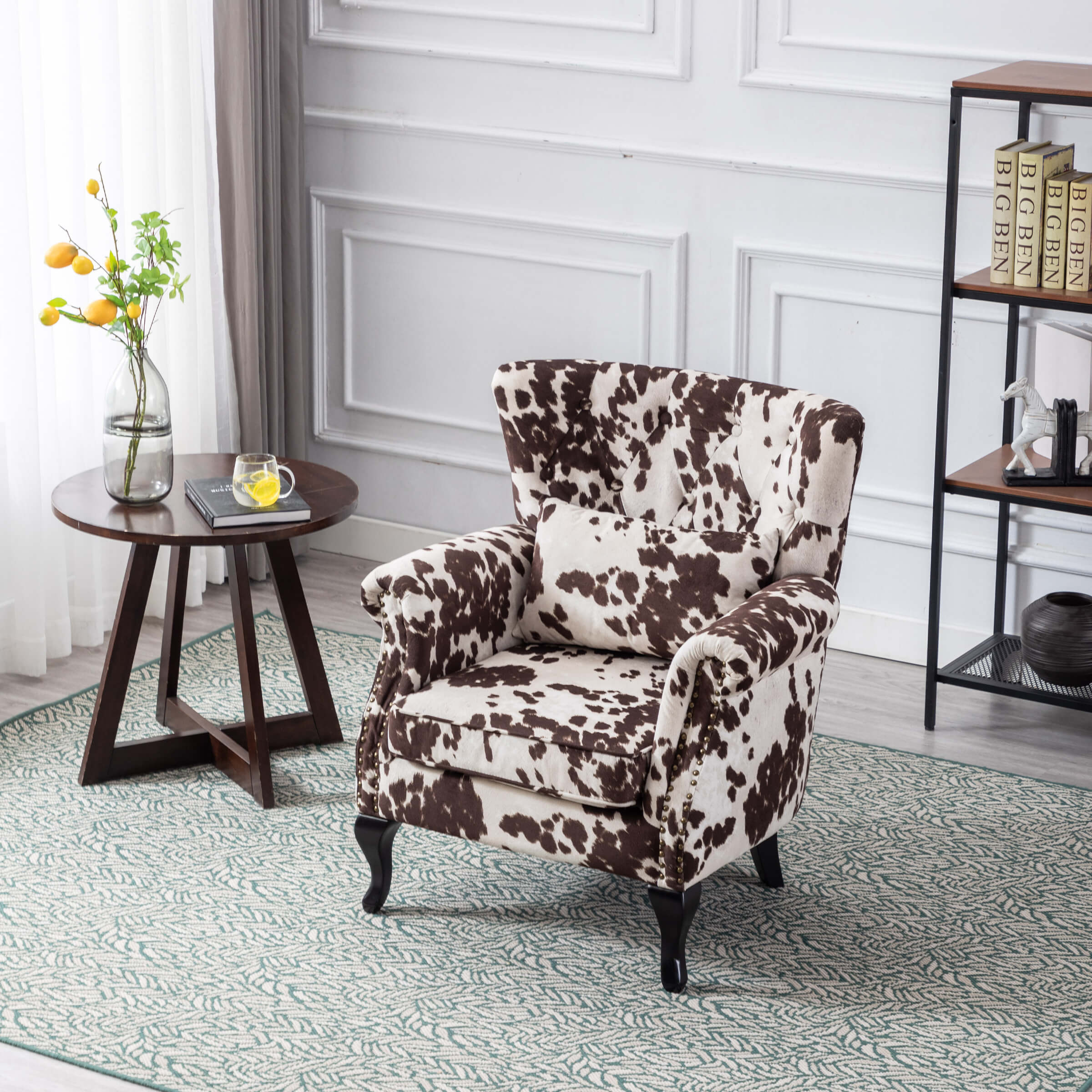 Wingback Tufted Accent Chair - XXX1AC - Image 17