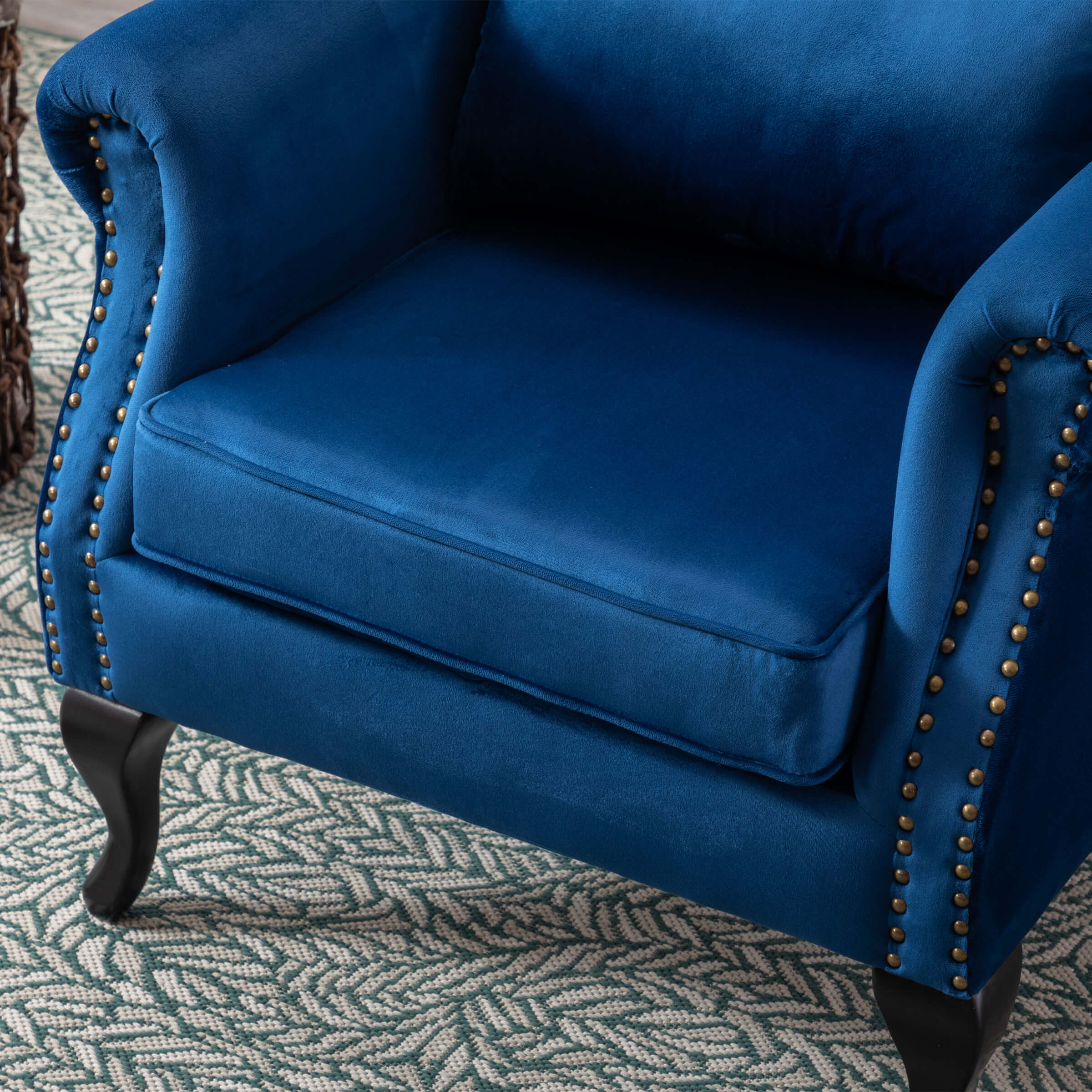 Wingback Tufted Accent Chair - XXX1AC - Image 32