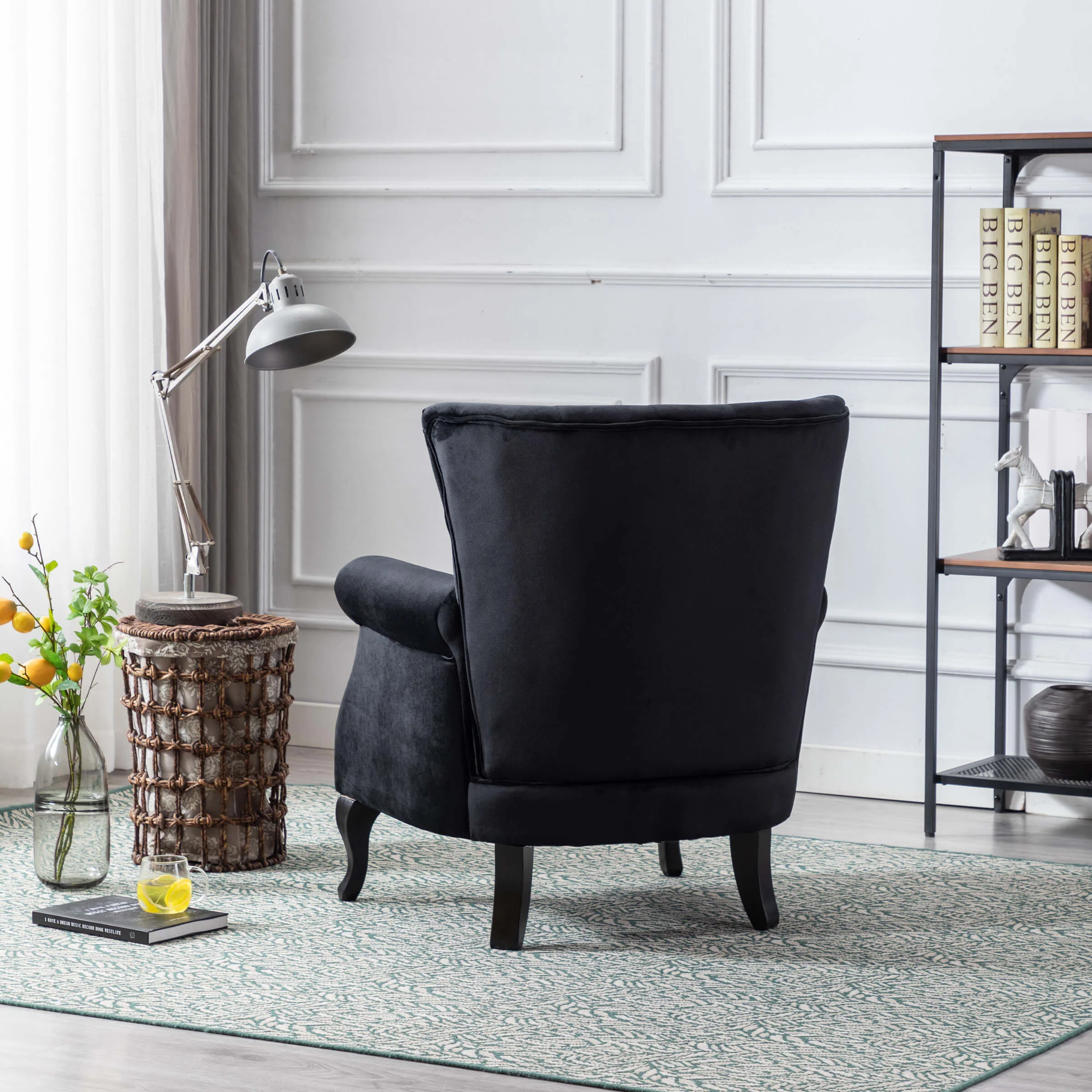 Wingback Tufted Accent Chair - XXX1AC - Image 43