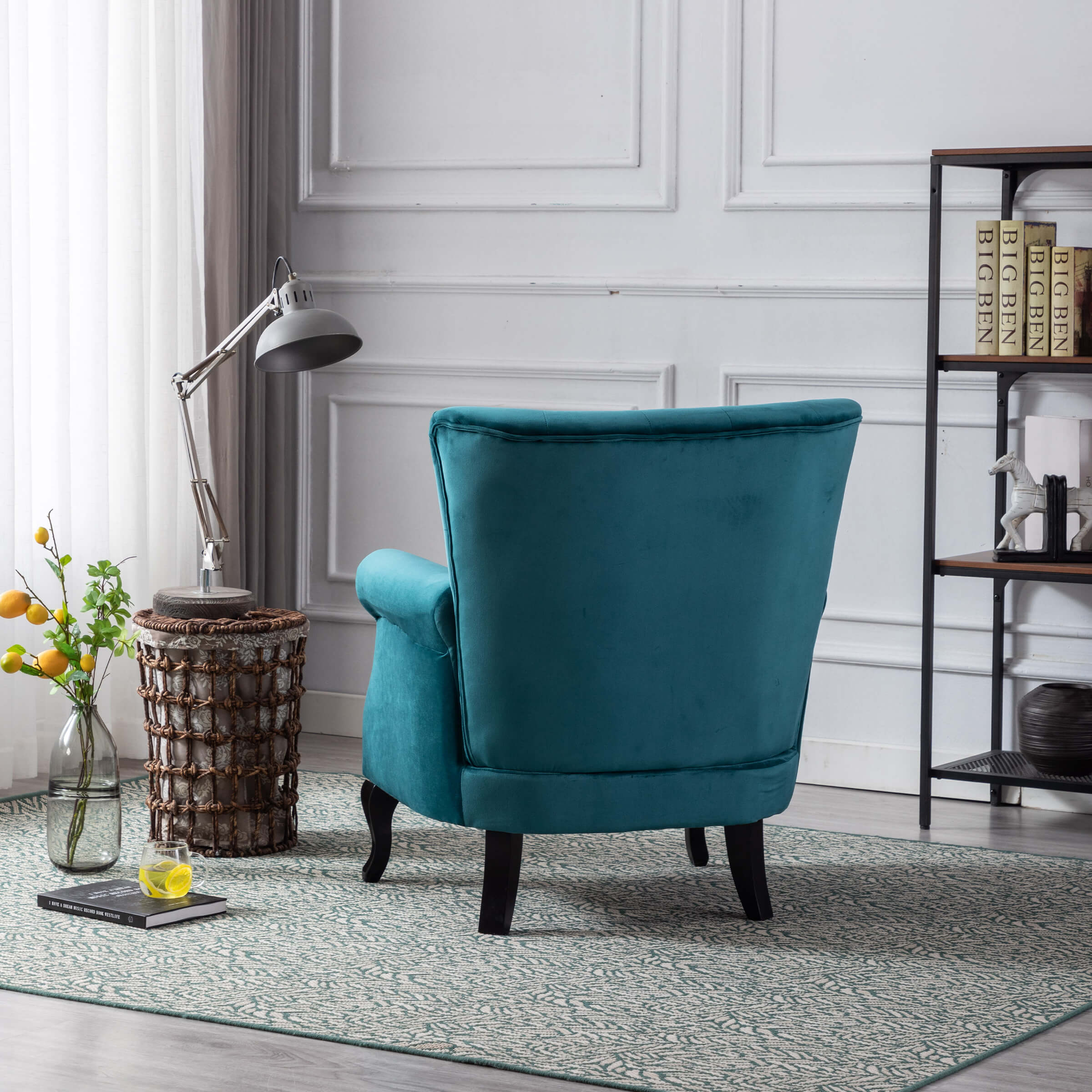 Wingback Tufted Accent Chair - XXX1AC - Image 55