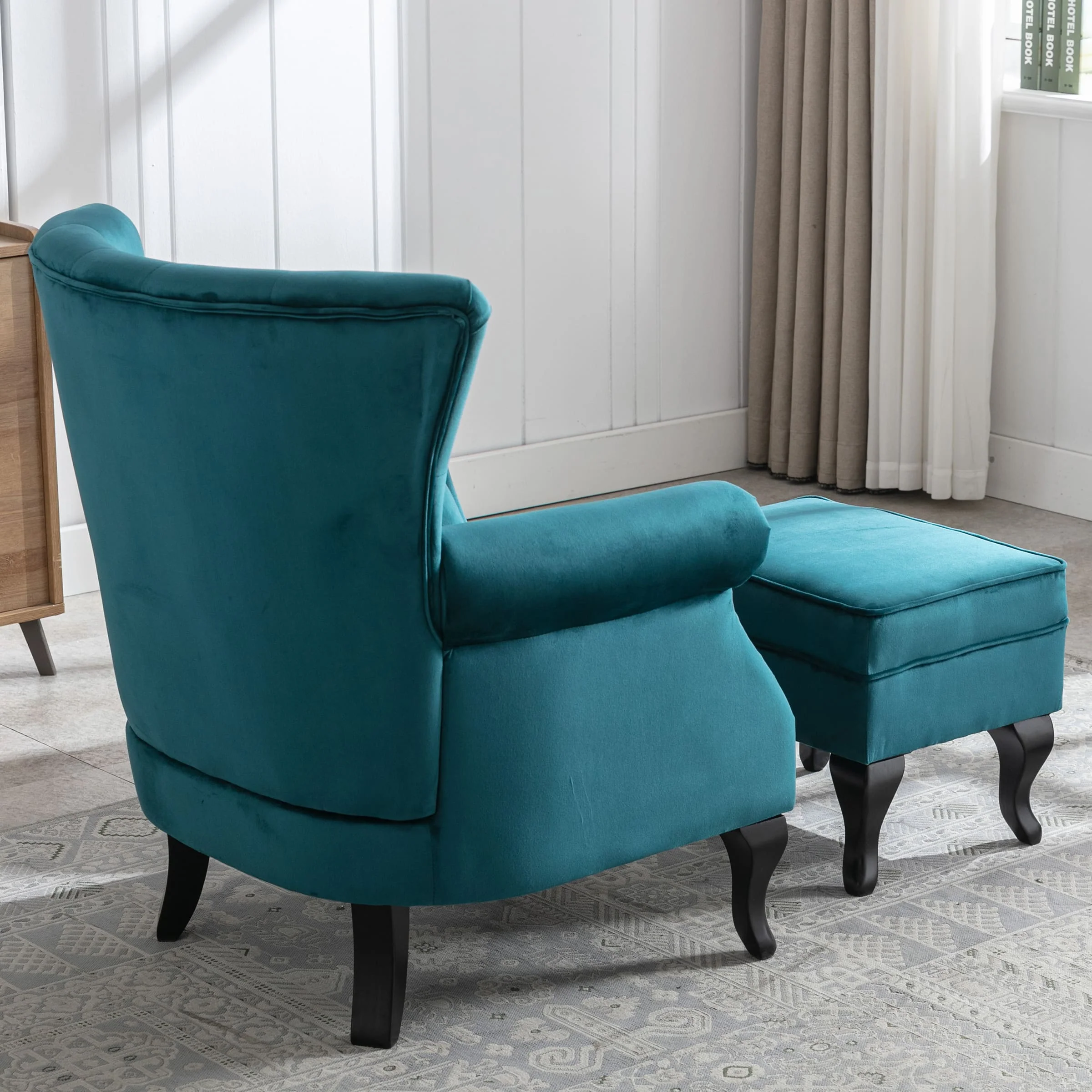 Wingback Tufted Accent Chair - XXX1AC - Image 62