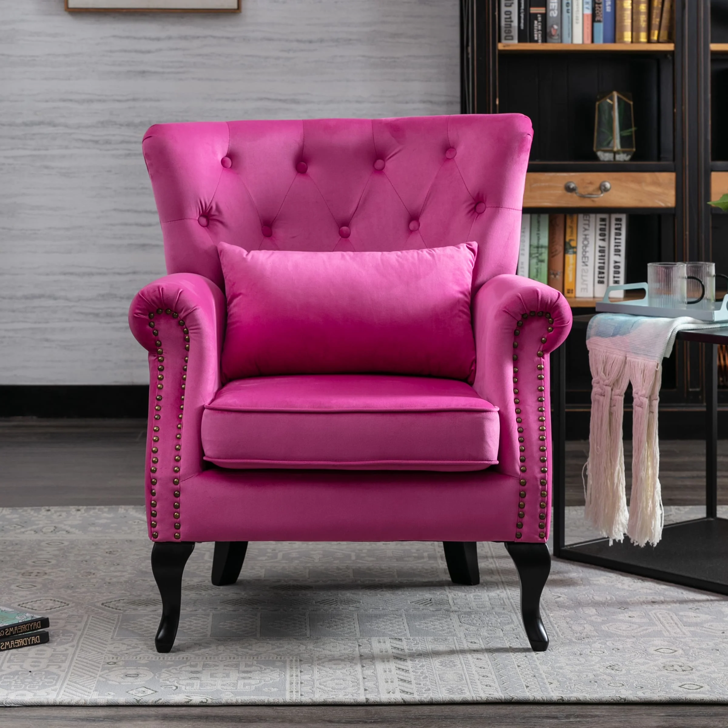 Wingback Tufted Accent Chair - XXX1AC - Image 64