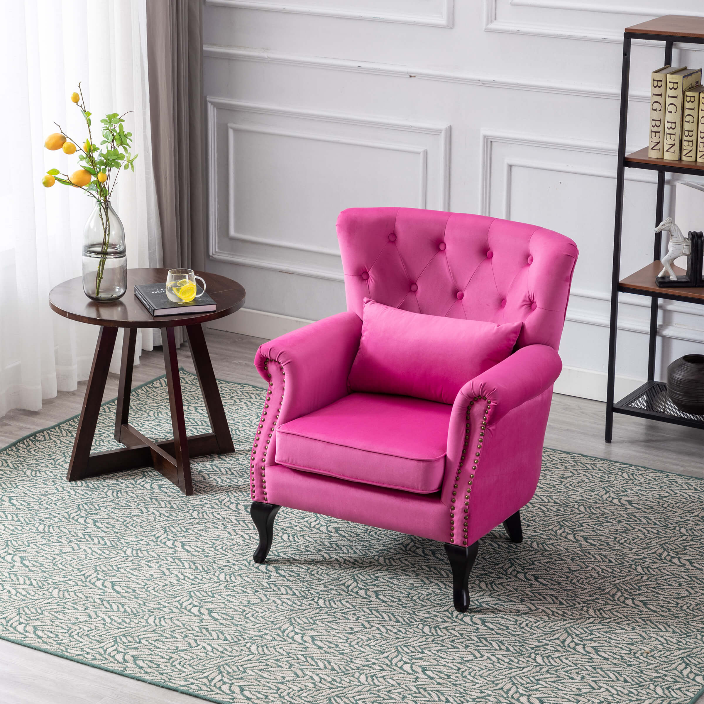 Wingback Tufted Accent Chair - XXX1AC - Image 65
