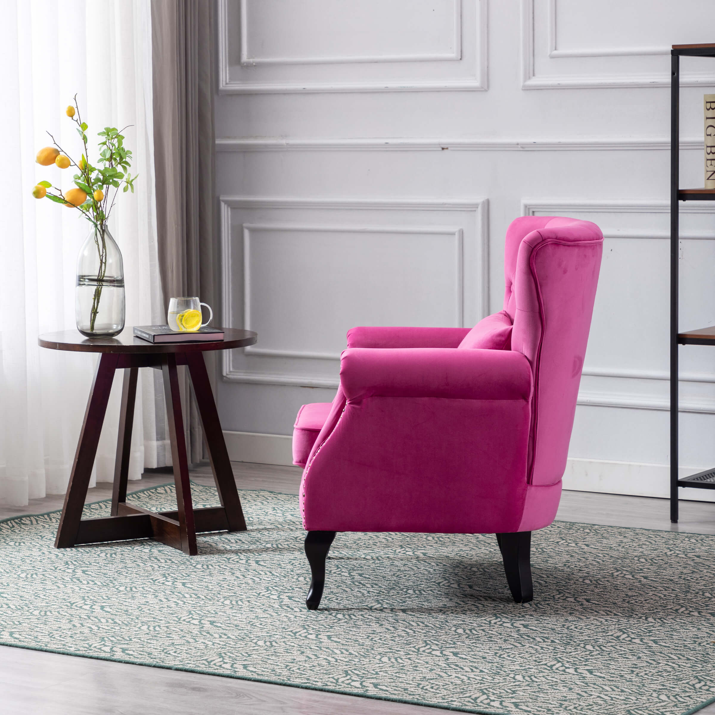 Wingback Tufted Accent Chair - XXX1AC - Image 66