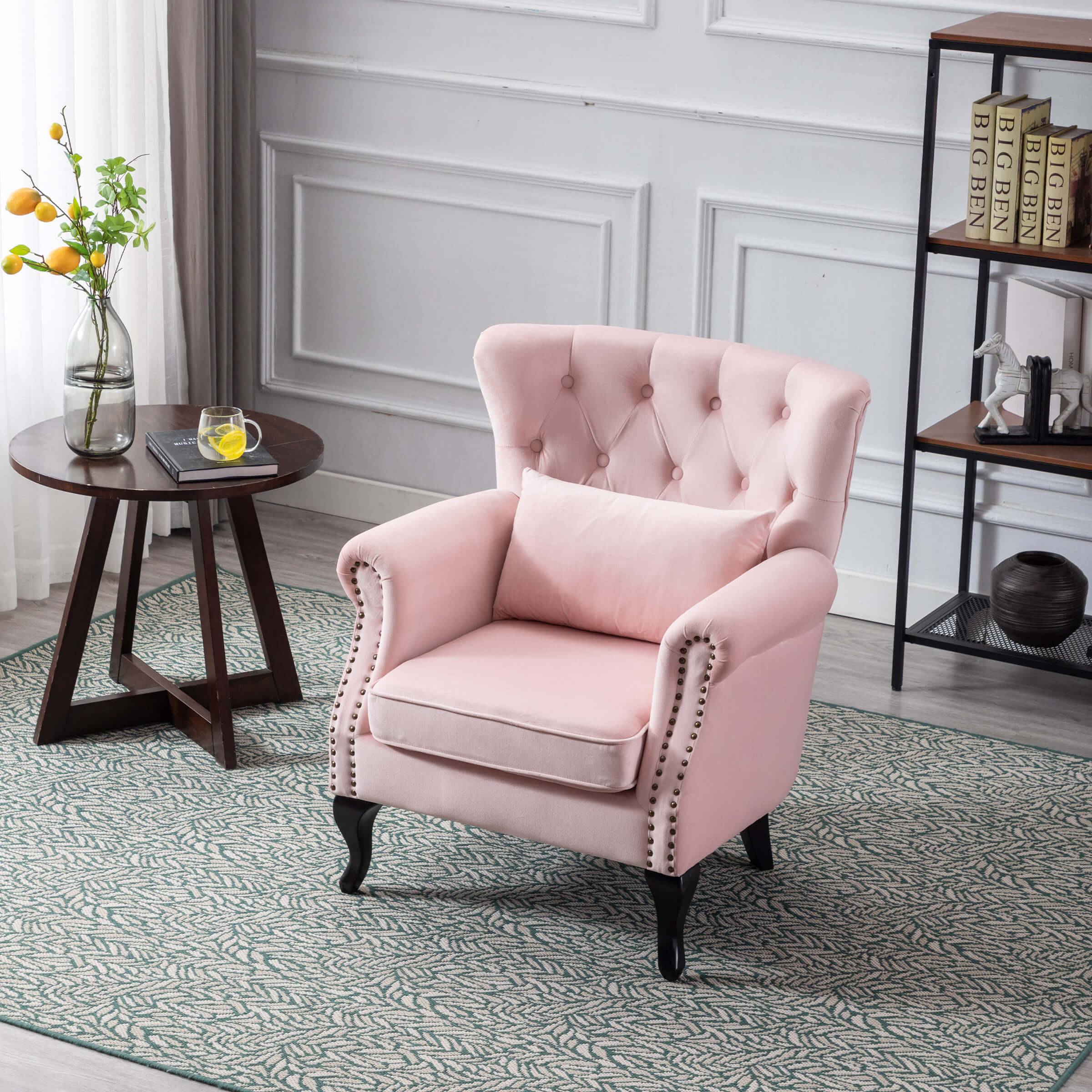 Wingback Tufted Accent Chair - XXX1AC - Image 73