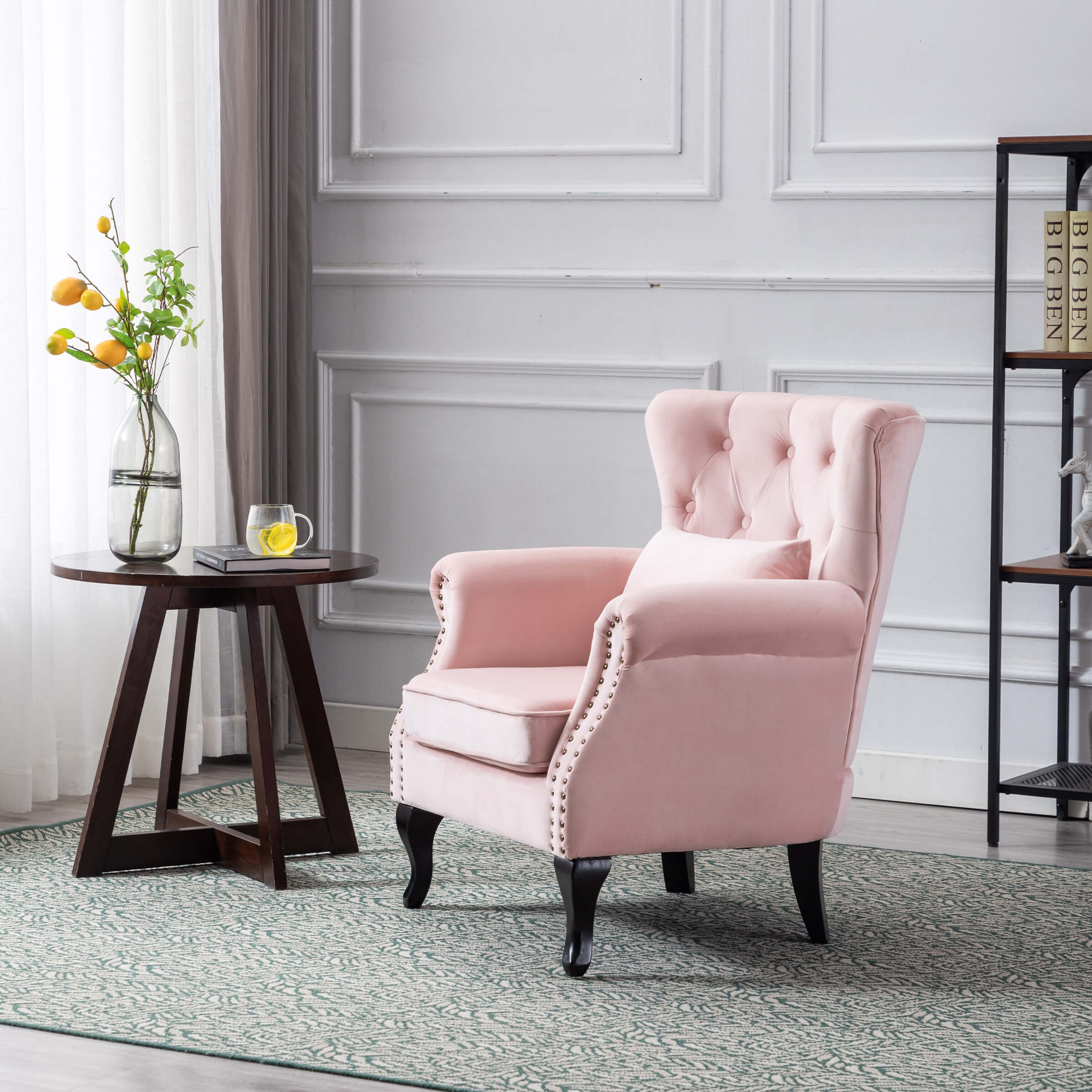 Wingback Tufted Accent Chair - XXX1AC - Image 74