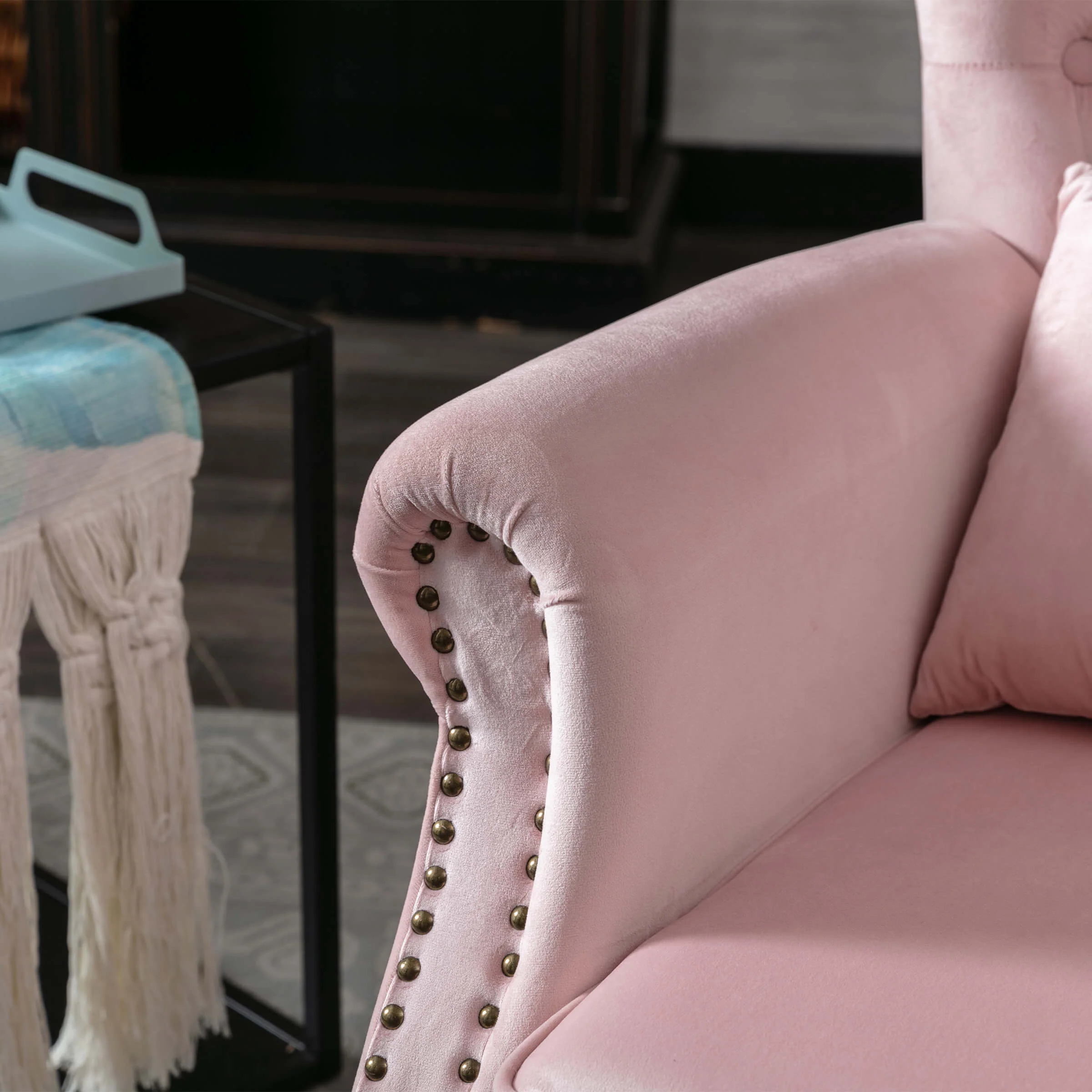 Wingback Tufted Accent Chair - XXX1AC - Image 78