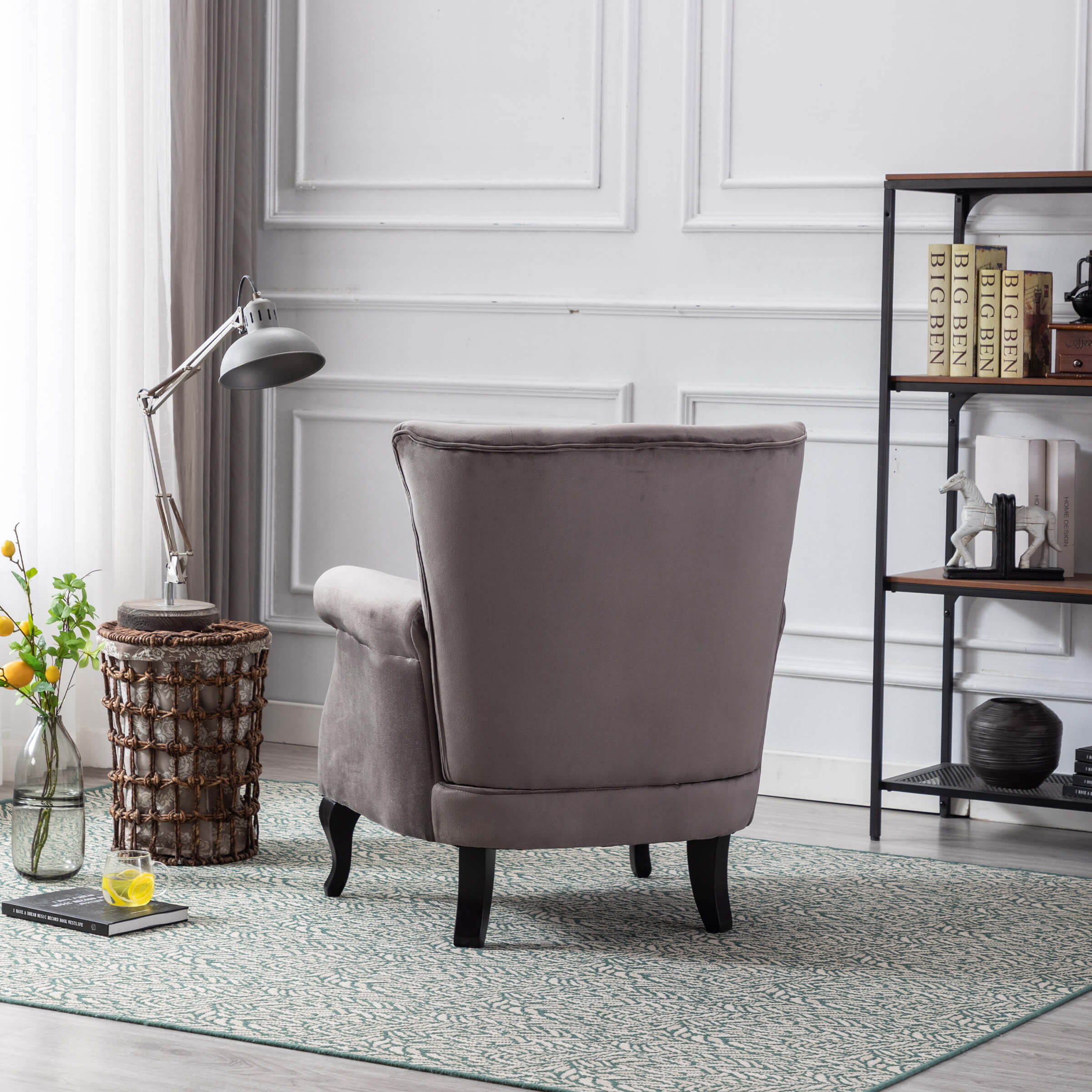 Wingback Tufted Accent Chair - XXX1AC - Image 82