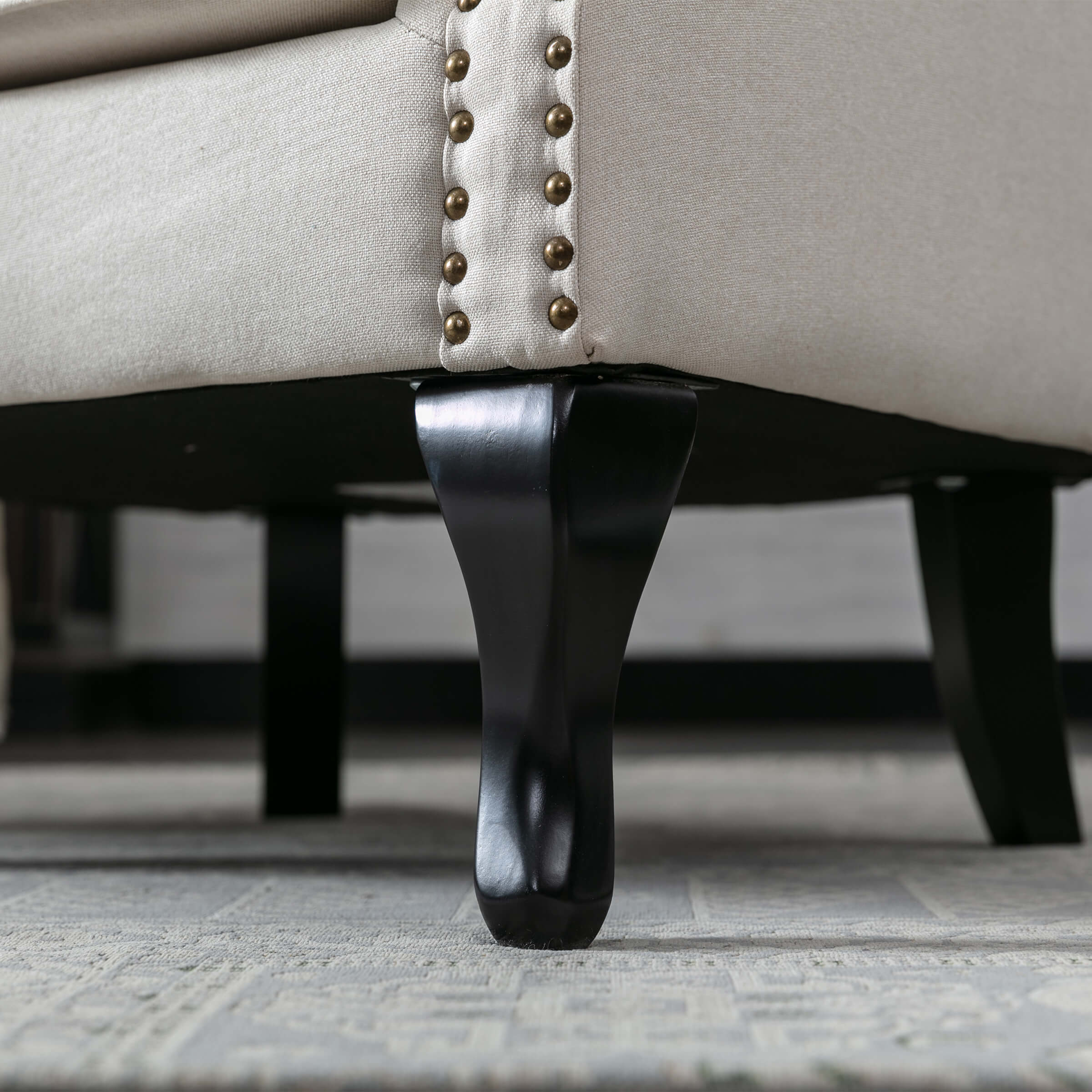 Wingback Tufted Accent Chair - XXX1AC - Image 9