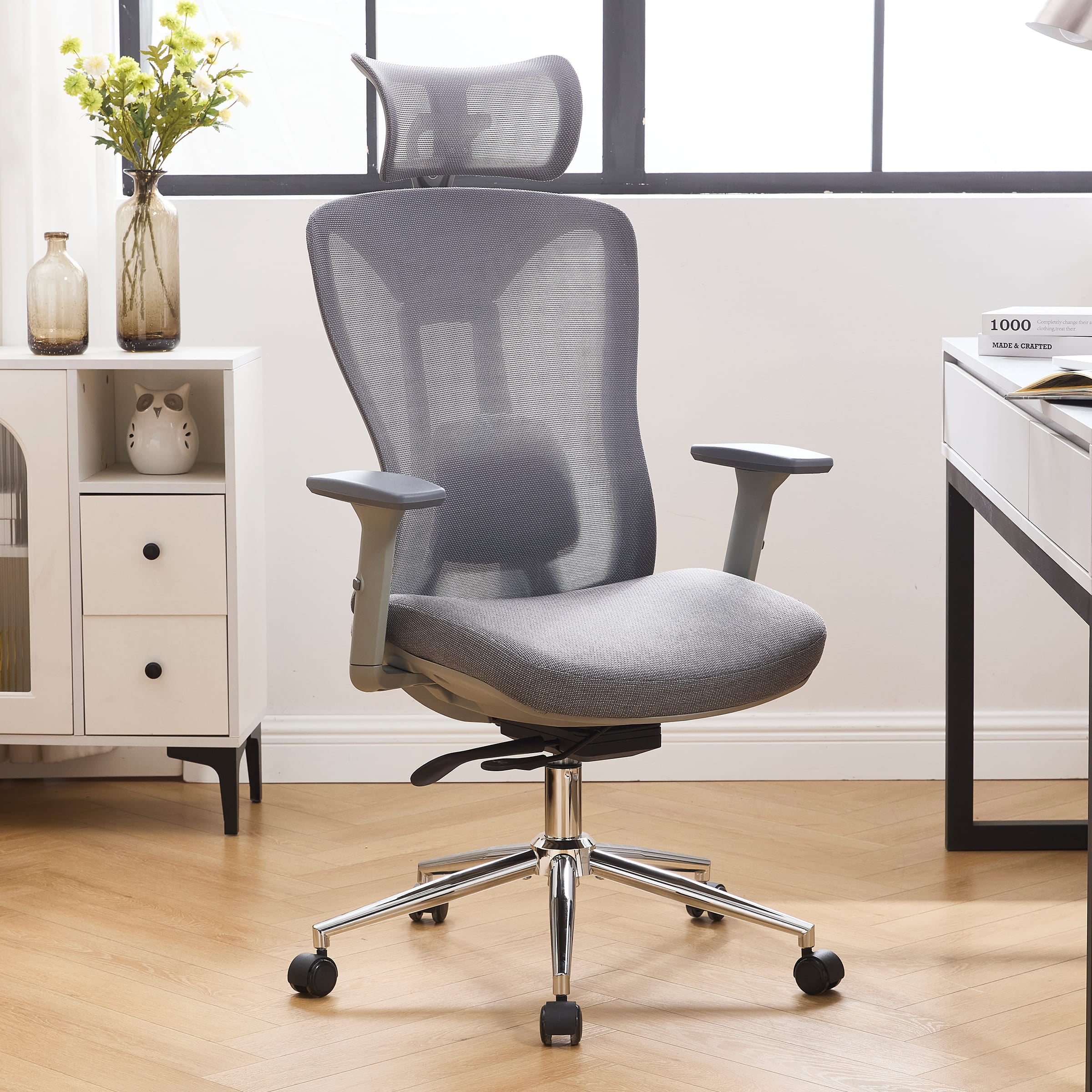 Office Desk Chair with Lumbar Support - X913OC - Image 10