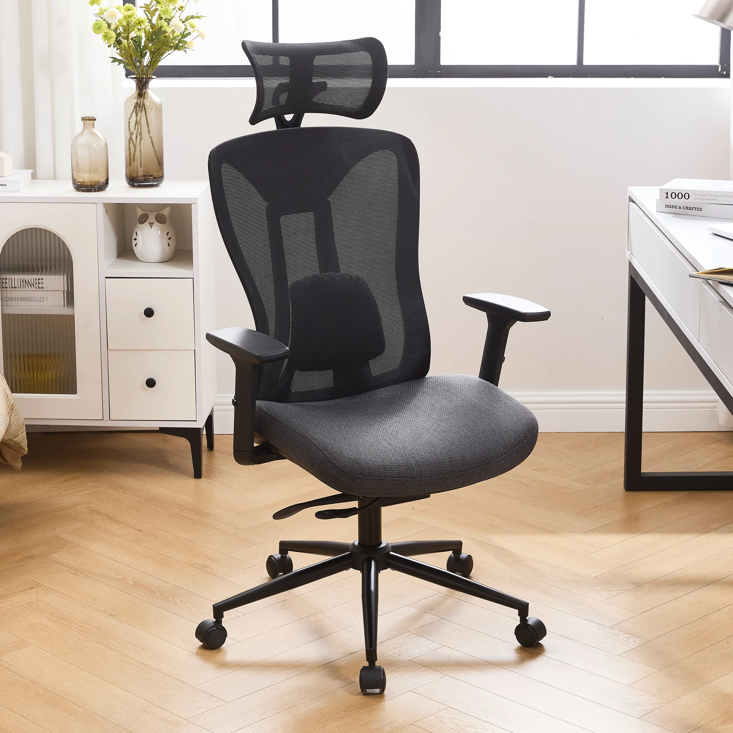 Office Desk Chair with Lumbar Support - X913OC - Image 20