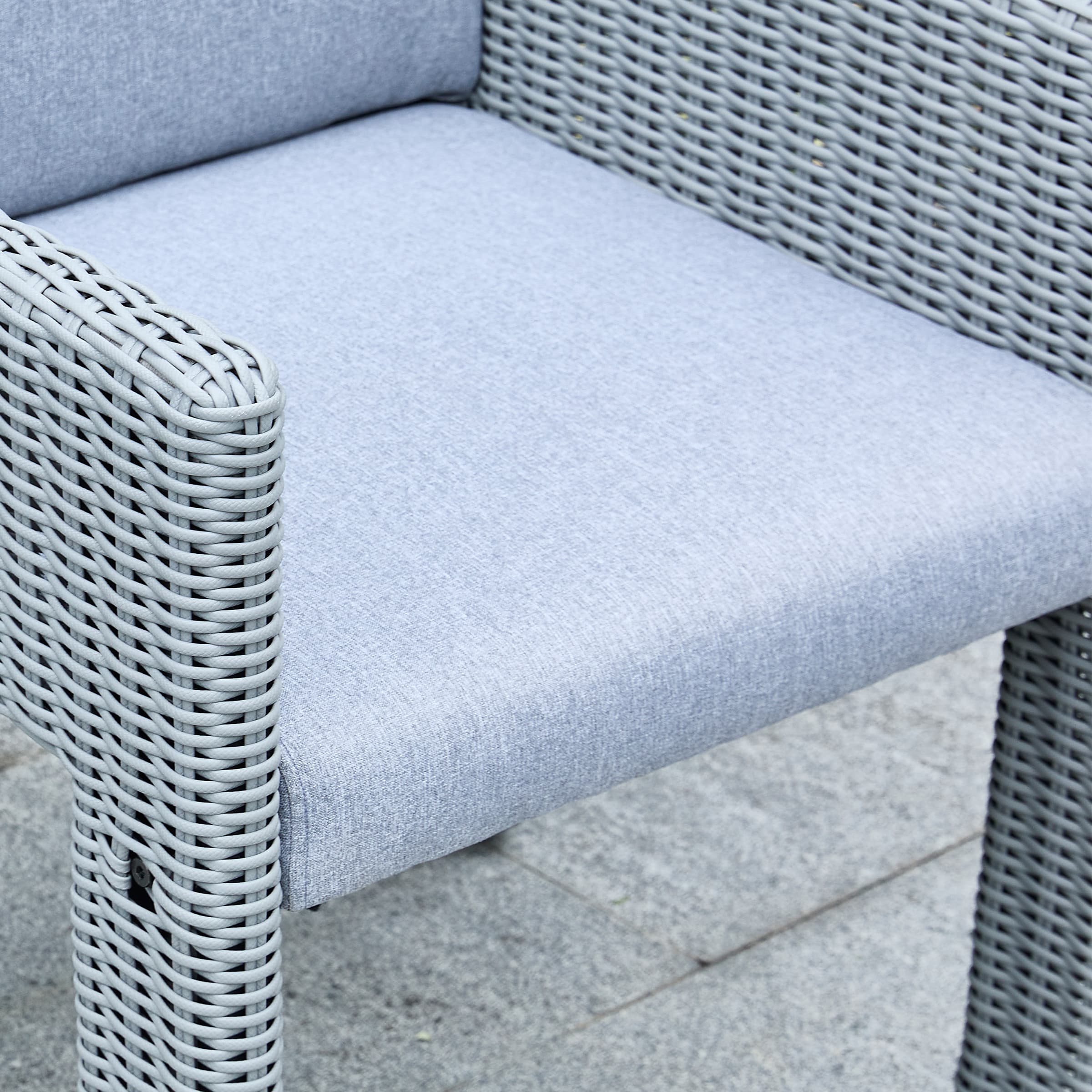 Outdoor Woven Dining Chairs Set of 2 - X003DC - Image 15