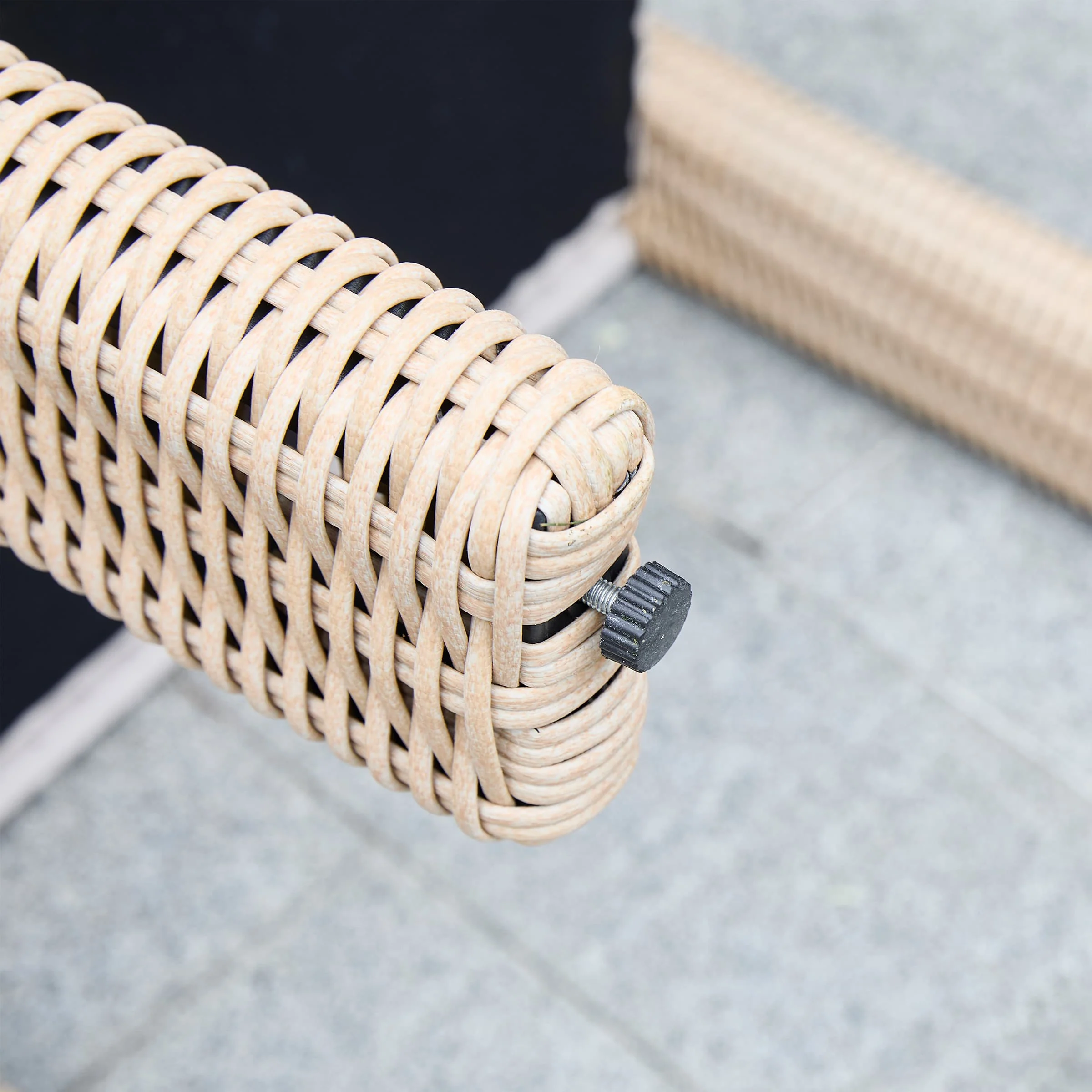 Outdoor Woven Dining Chairs Set of 2 - X003DC - Image 9