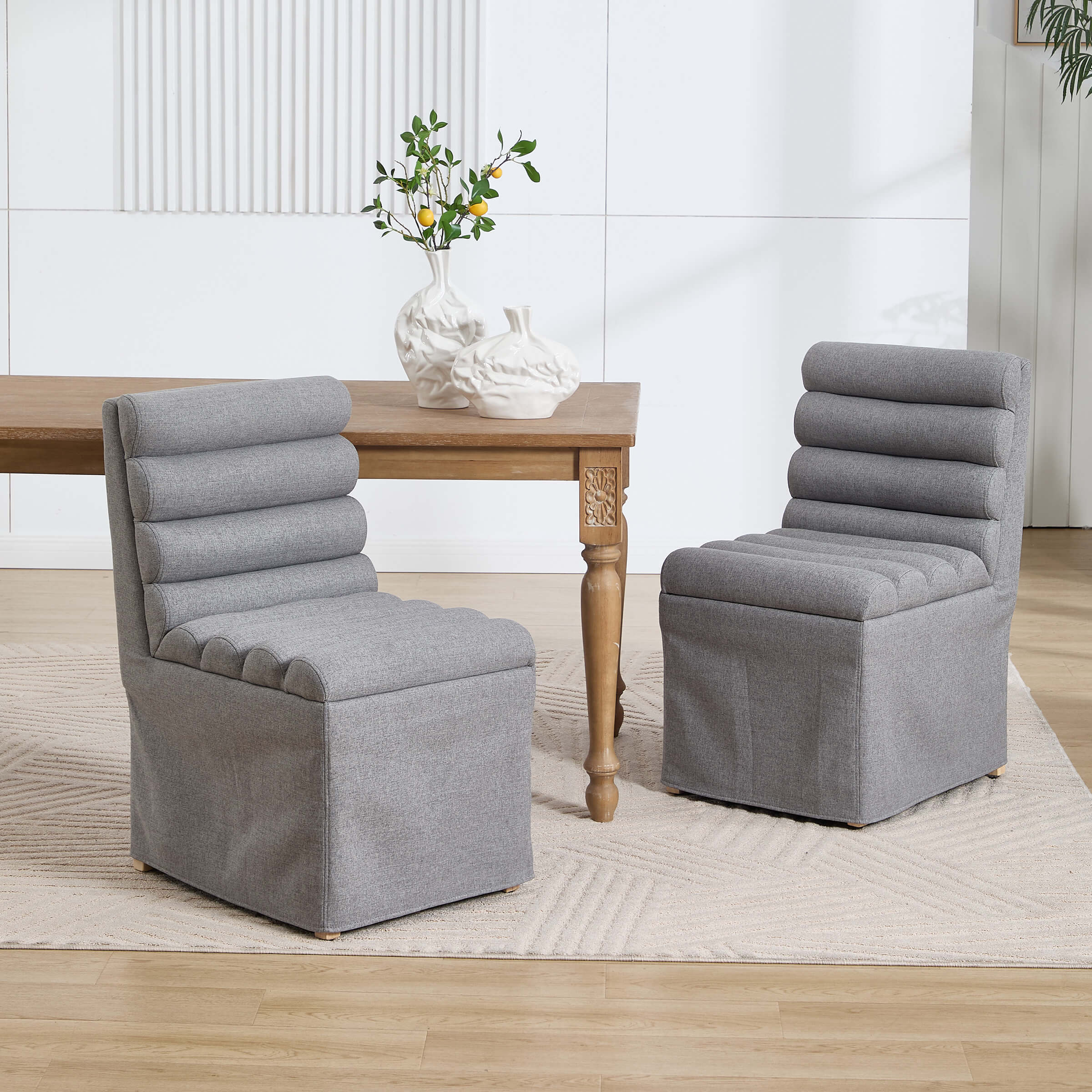 Parsons Dining Chairs Set of 2 - 10127DC - Image 9