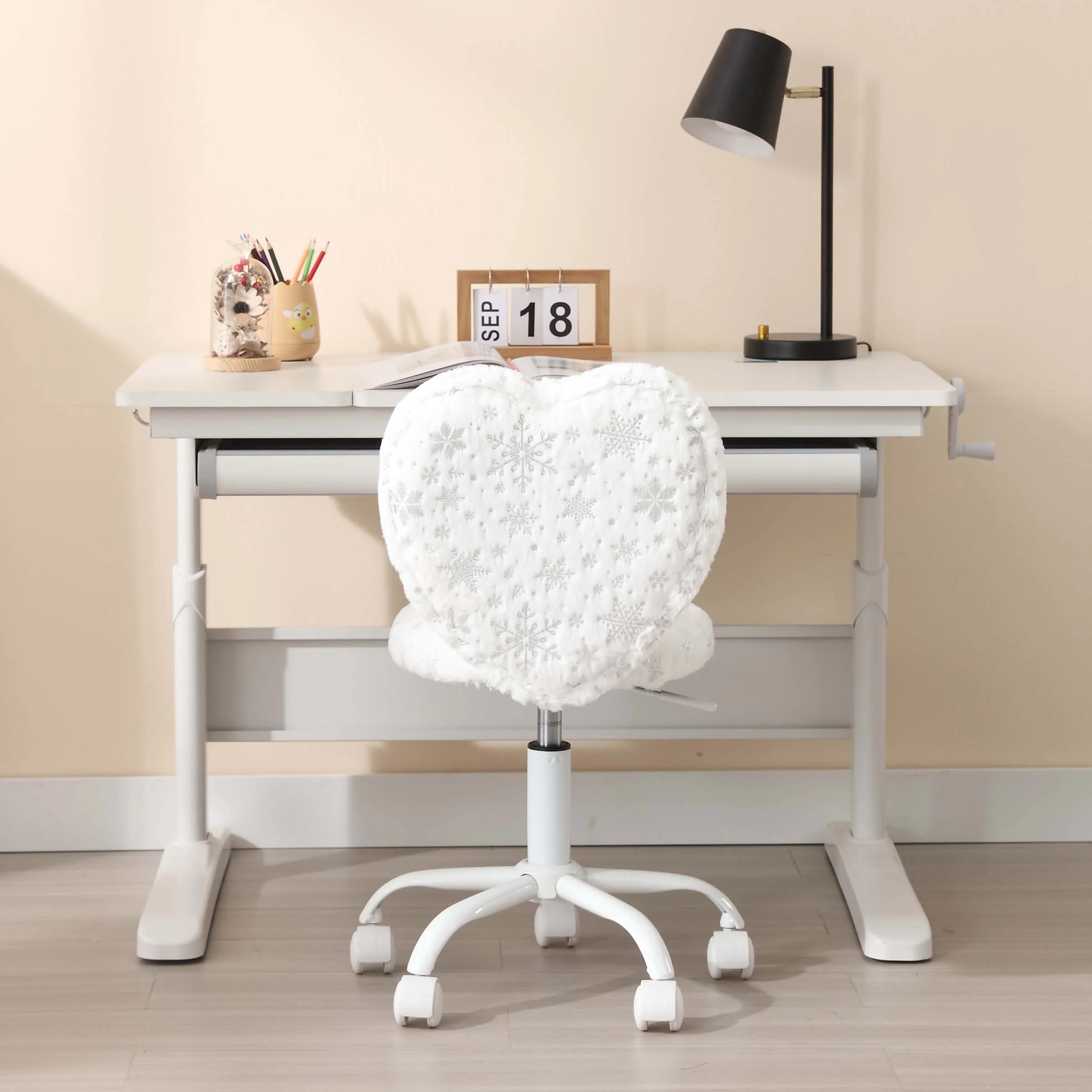 Rolling Cute Adjustable Swivel Kids Office Chair 1 PCS - 1412KC - Image 29