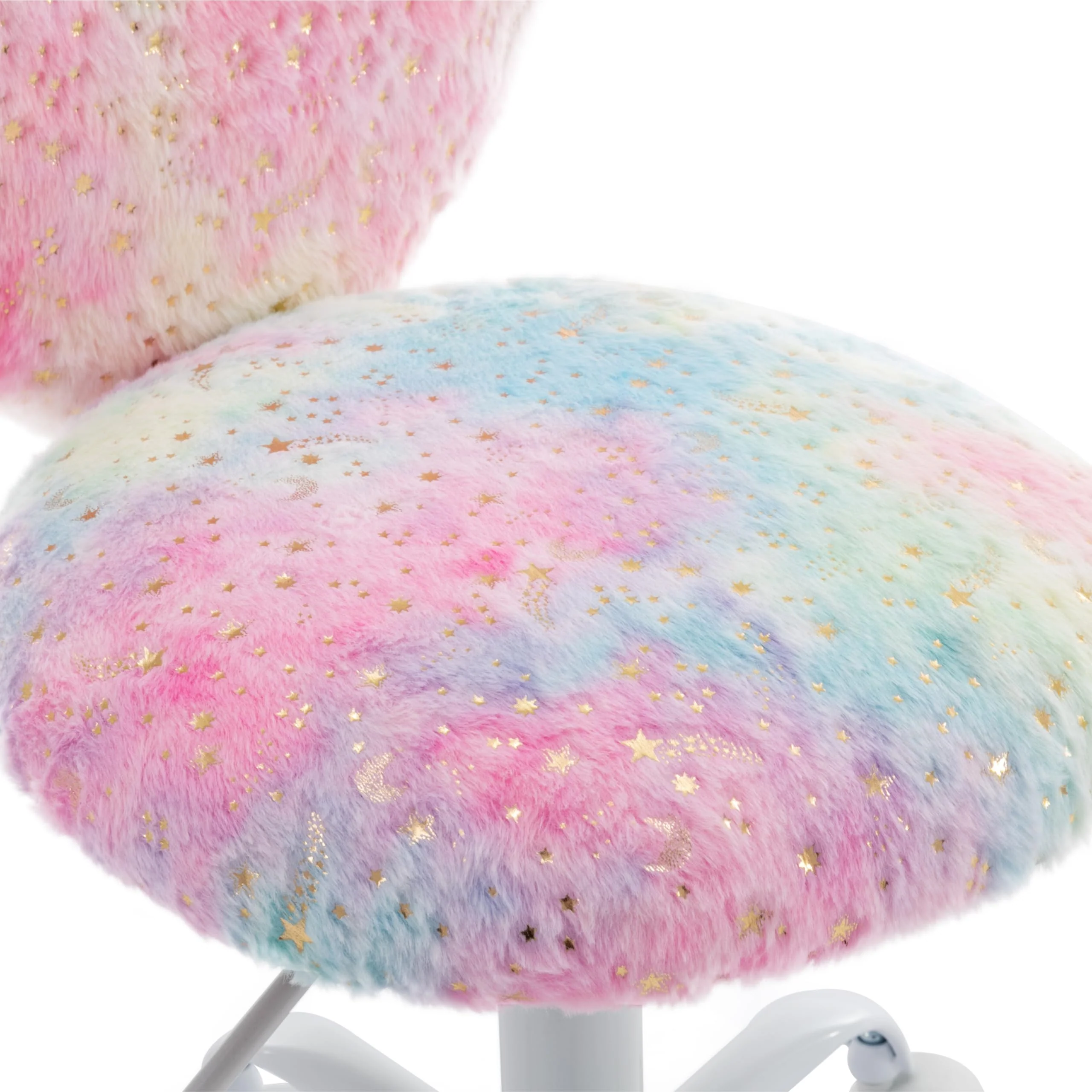 Rolling Cute Adjustable Swivel Kids Office Chair 1 PCS - 1412KC - Image 5