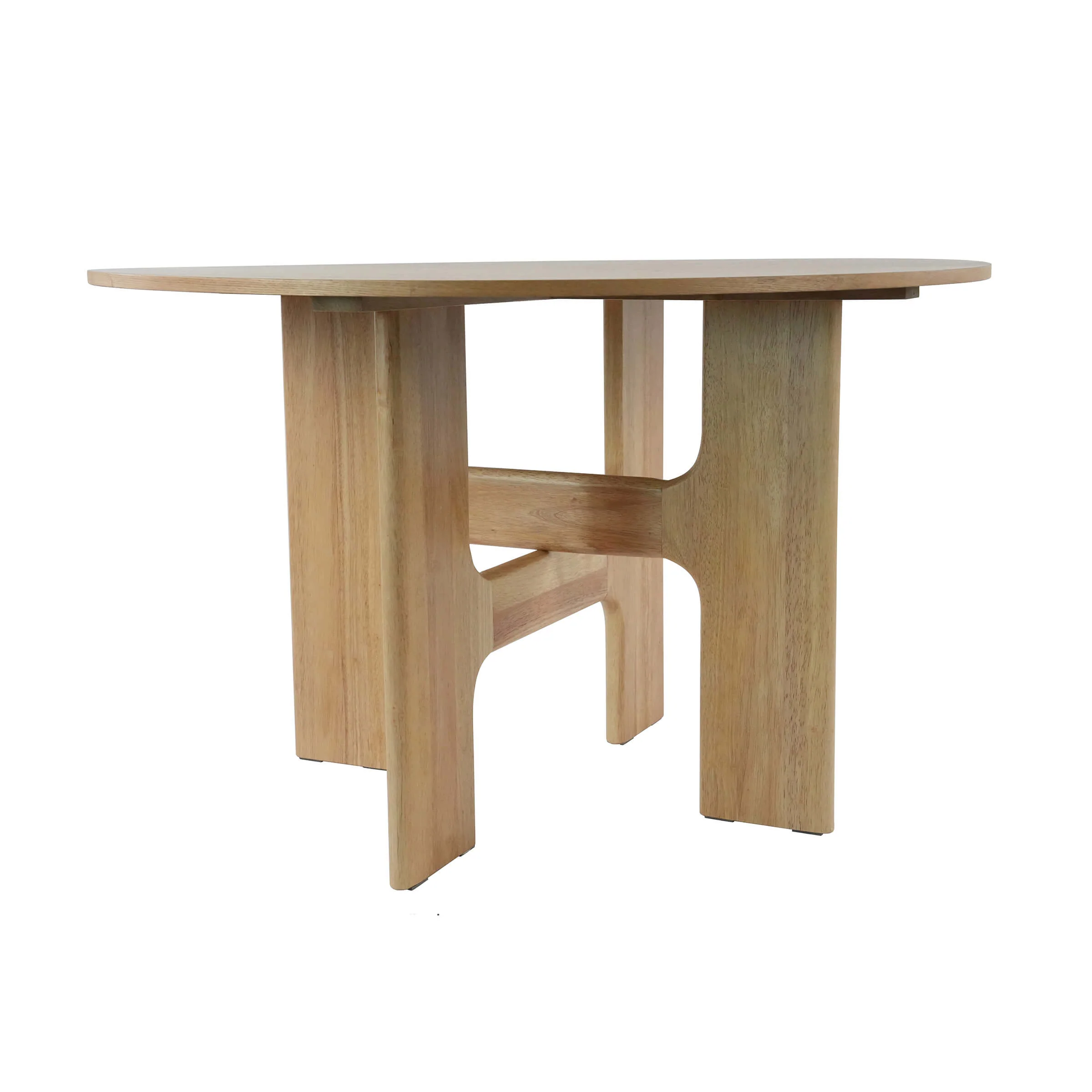 Round Solid Wood Dining Table for 4-6 People - 00015DT - Image 3