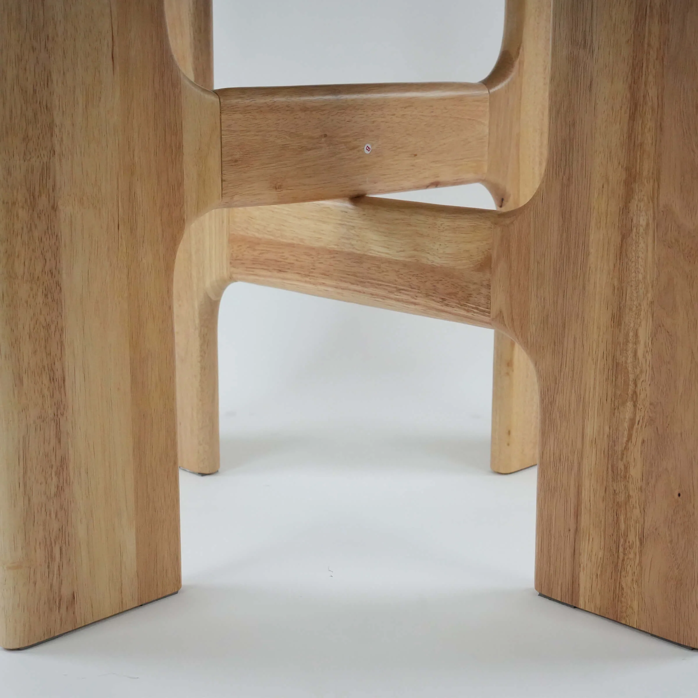 Round Solid Wood Dining Table for 4-6 People - 00015DT - Image 5