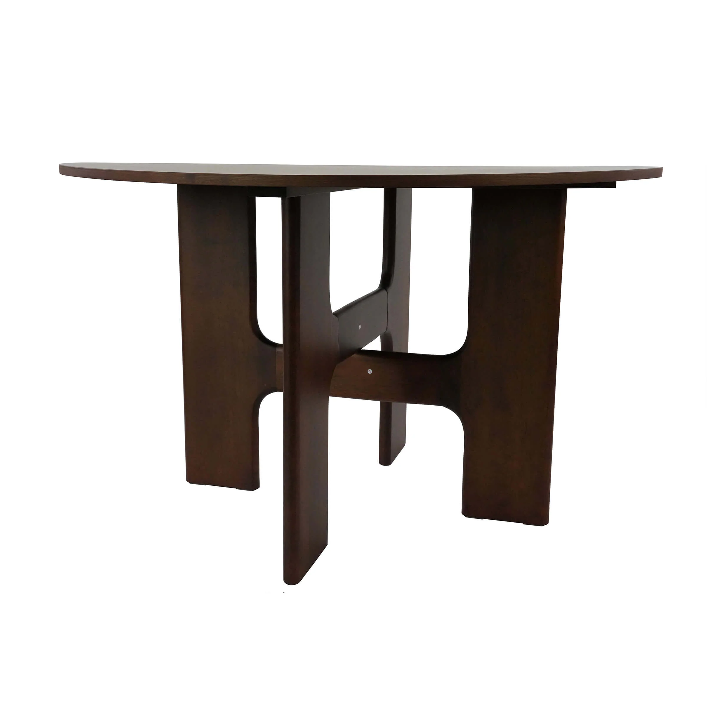 Round Solid Wood Dining Table for 4-6 People - 00015DT - Image 9
