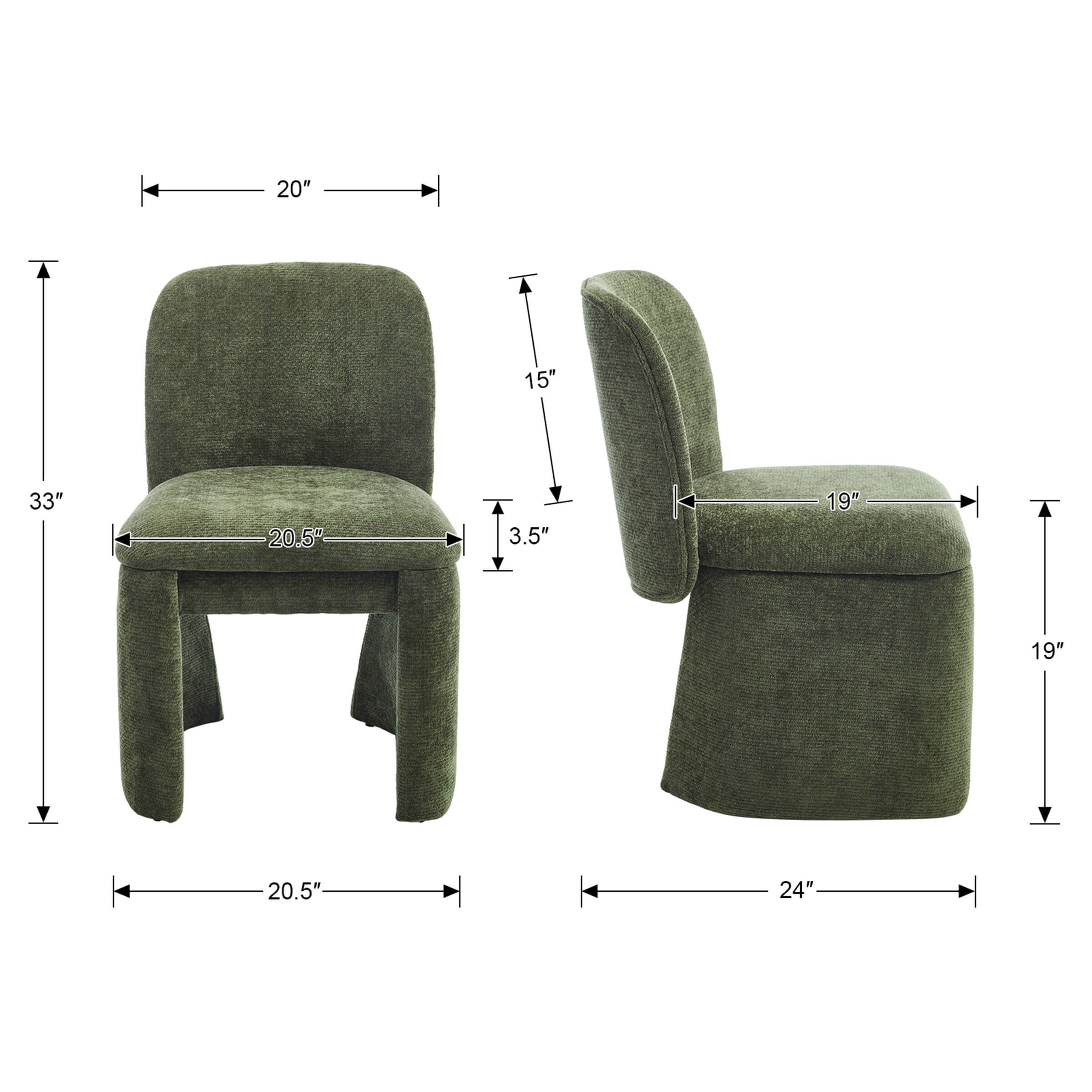Soft Dining Chairs - 10103DC - Image 6