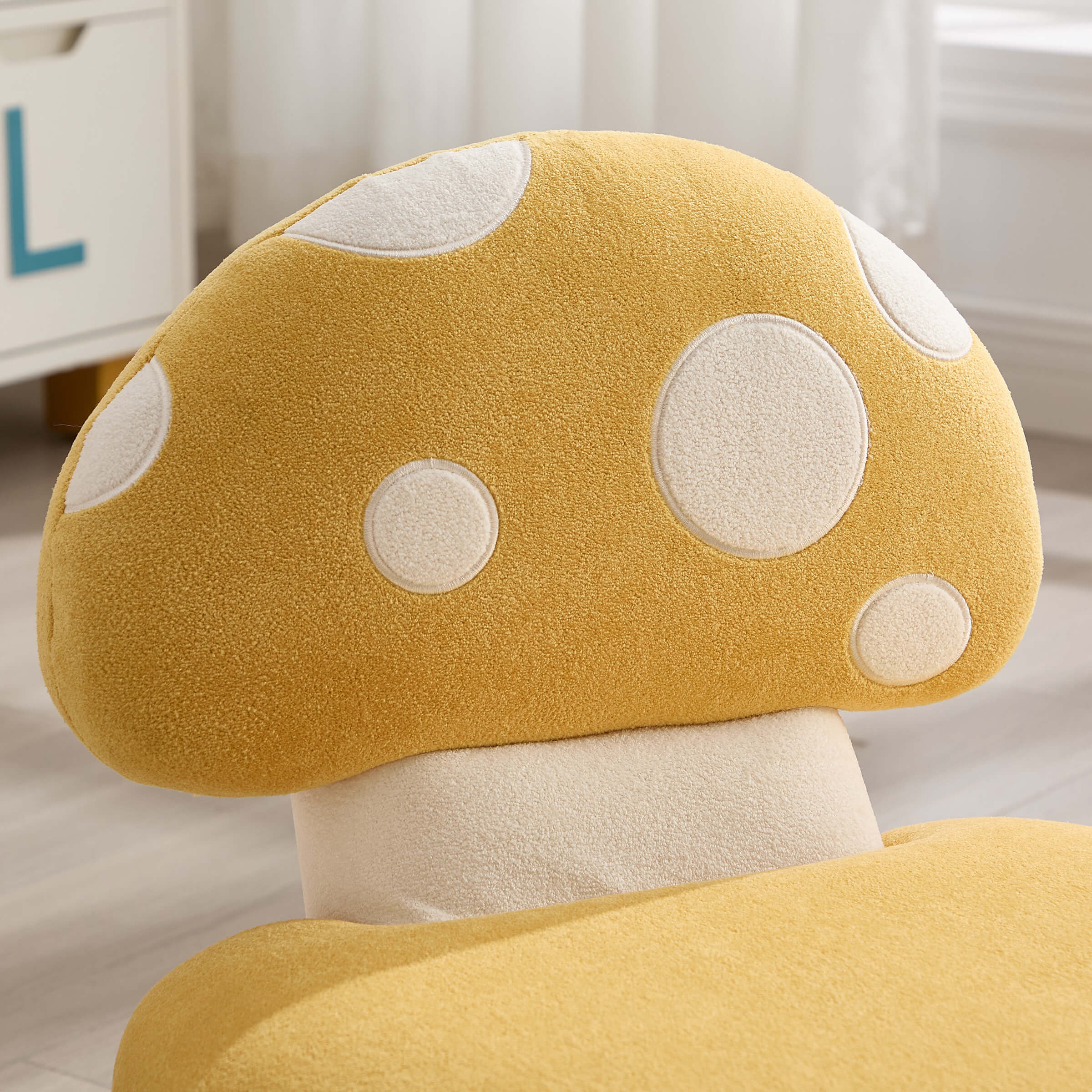 Soft Mushroom Shape Chenille Kids Chair - 4010KC - Image 14