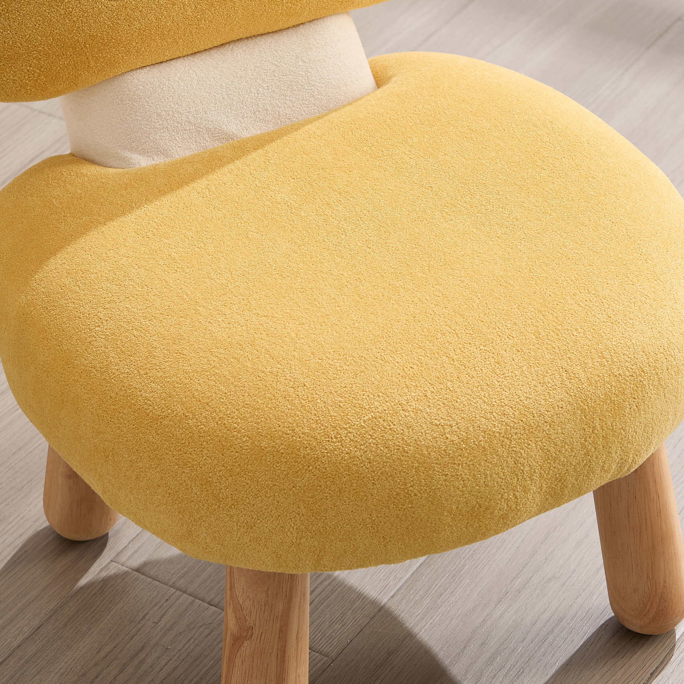 Soft Mushroom Shape Chenille Kids Chair - 4010KC - Image 15