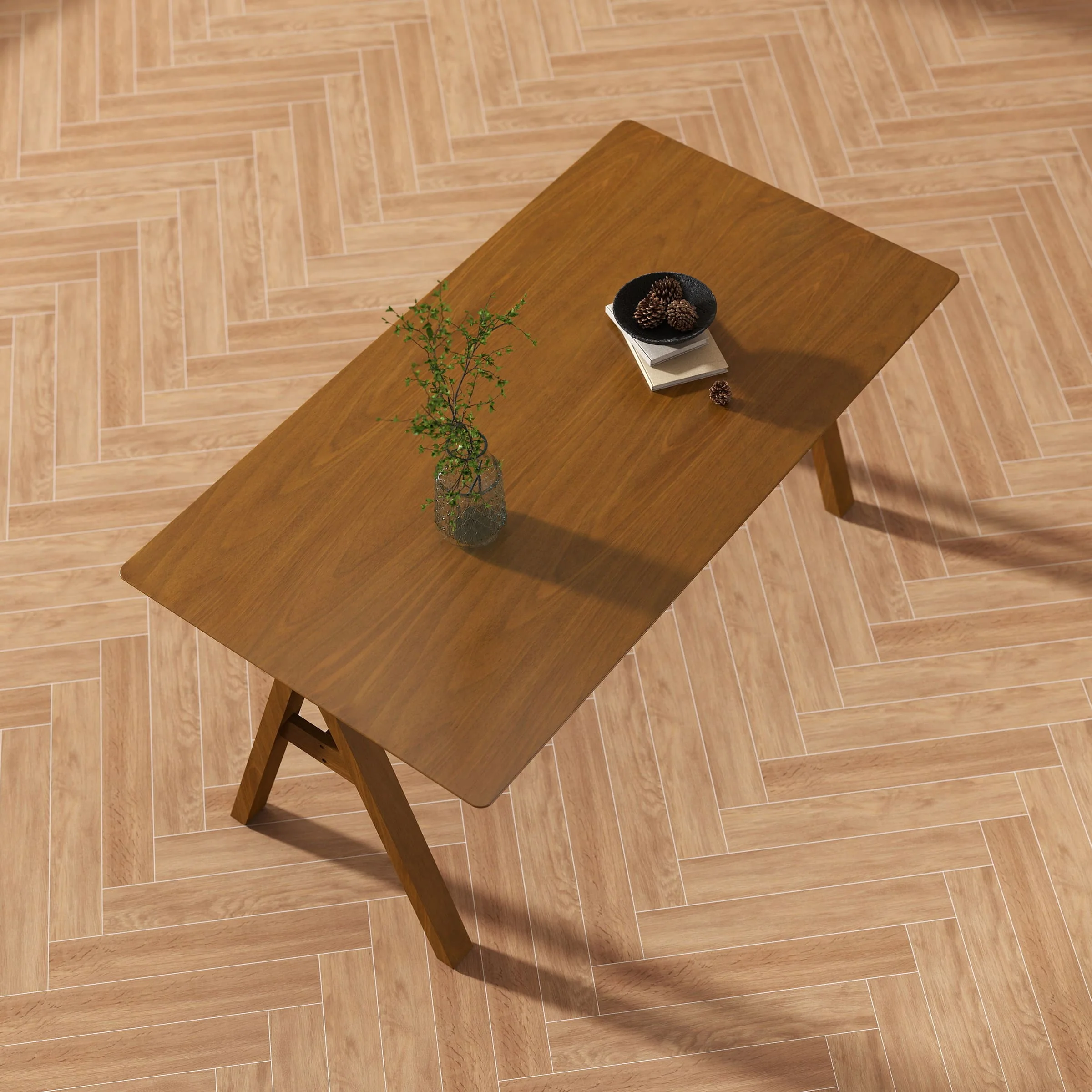 Solid Wood Kitchen Dining Table - 66002DT - Image 2