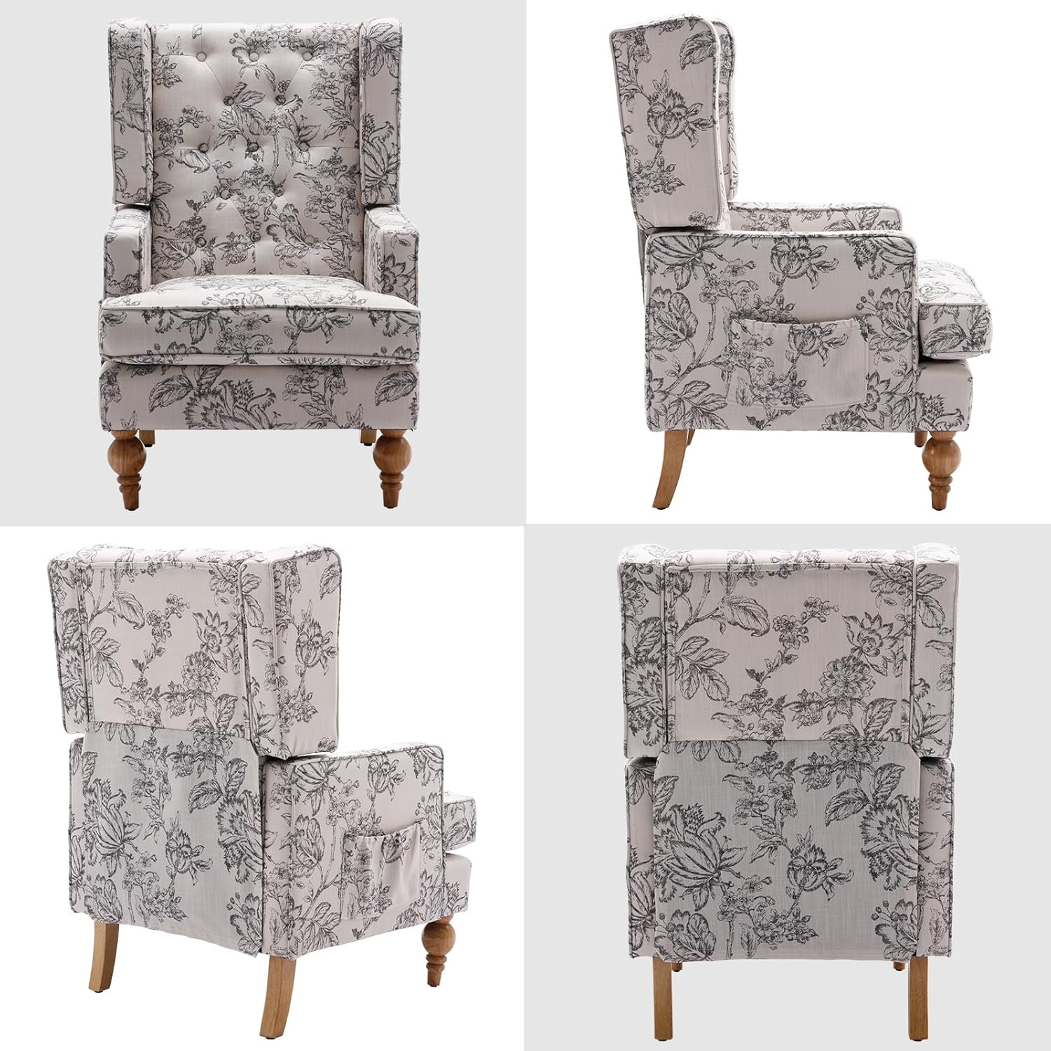 Tufted Accent Chair 1 PCS - 8144AC - Image 10