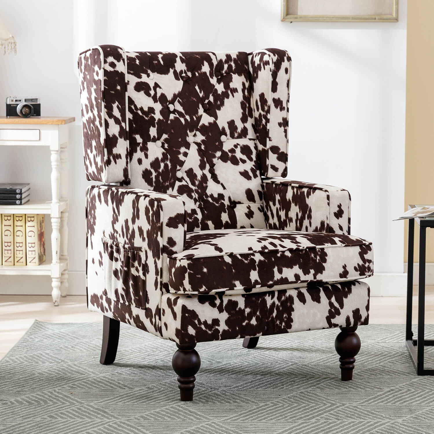 Tufted Accent Chair 1 PCS - 8144AC - Image 13