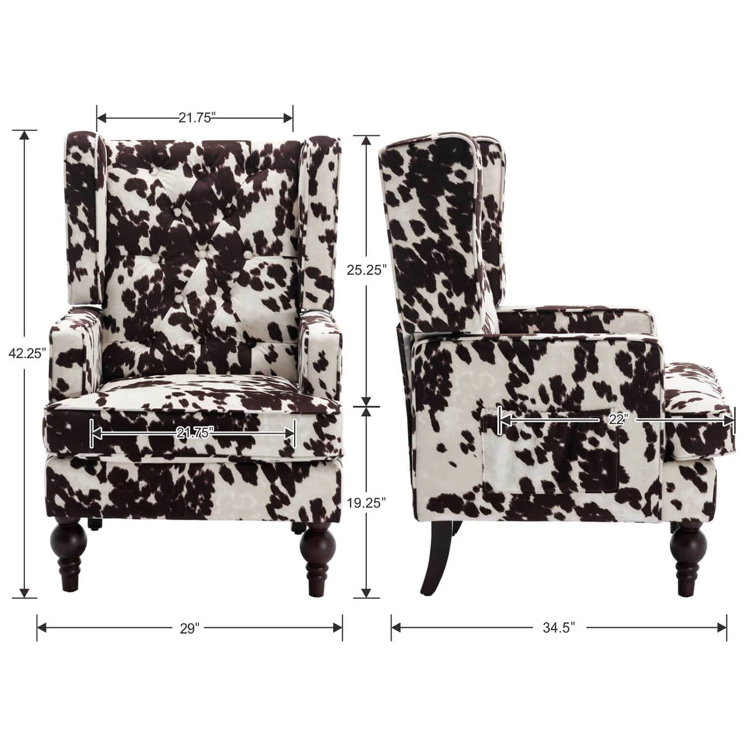 Tufted Accent Chair 1 PCS - 8144AC - Image 23