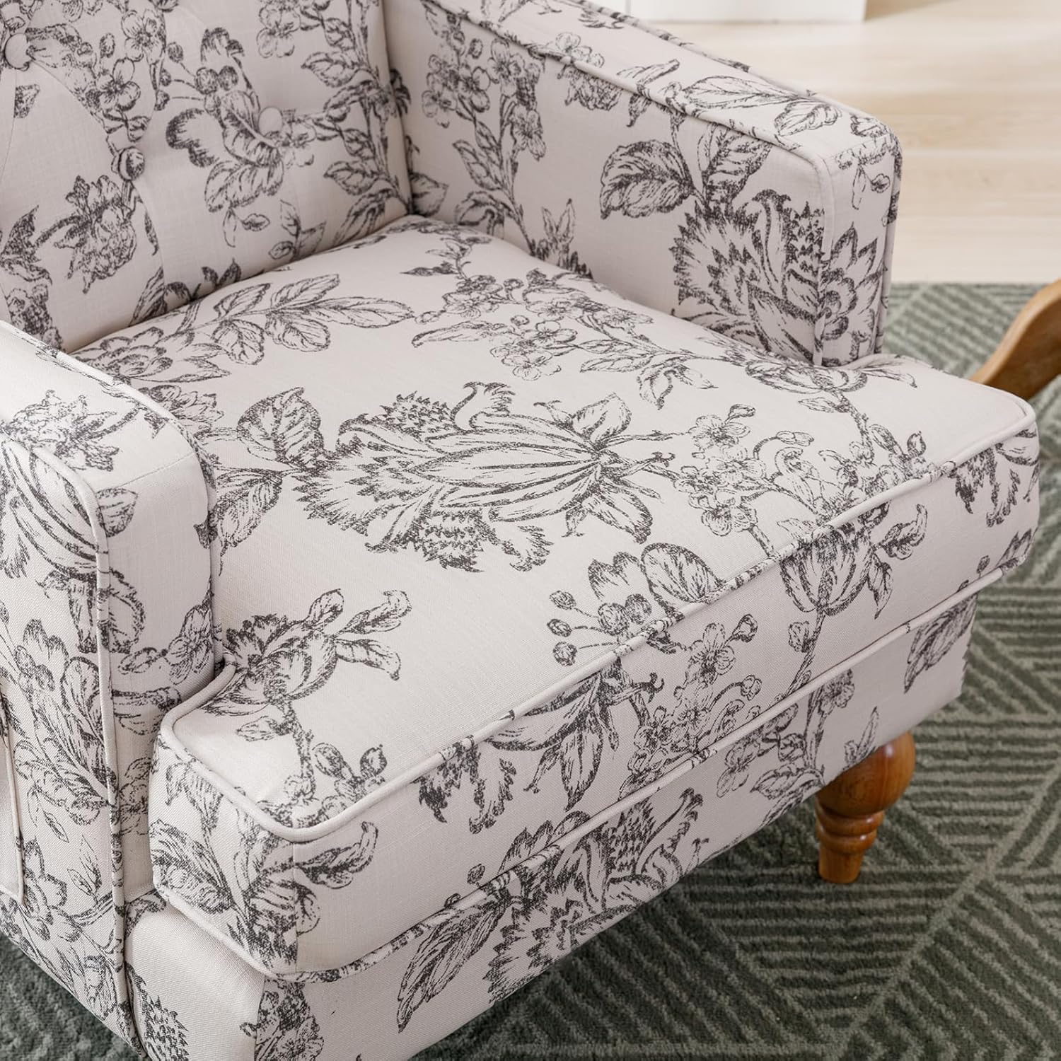 Tufted Accent Chair 1 PCS - 8144AC - Image 6