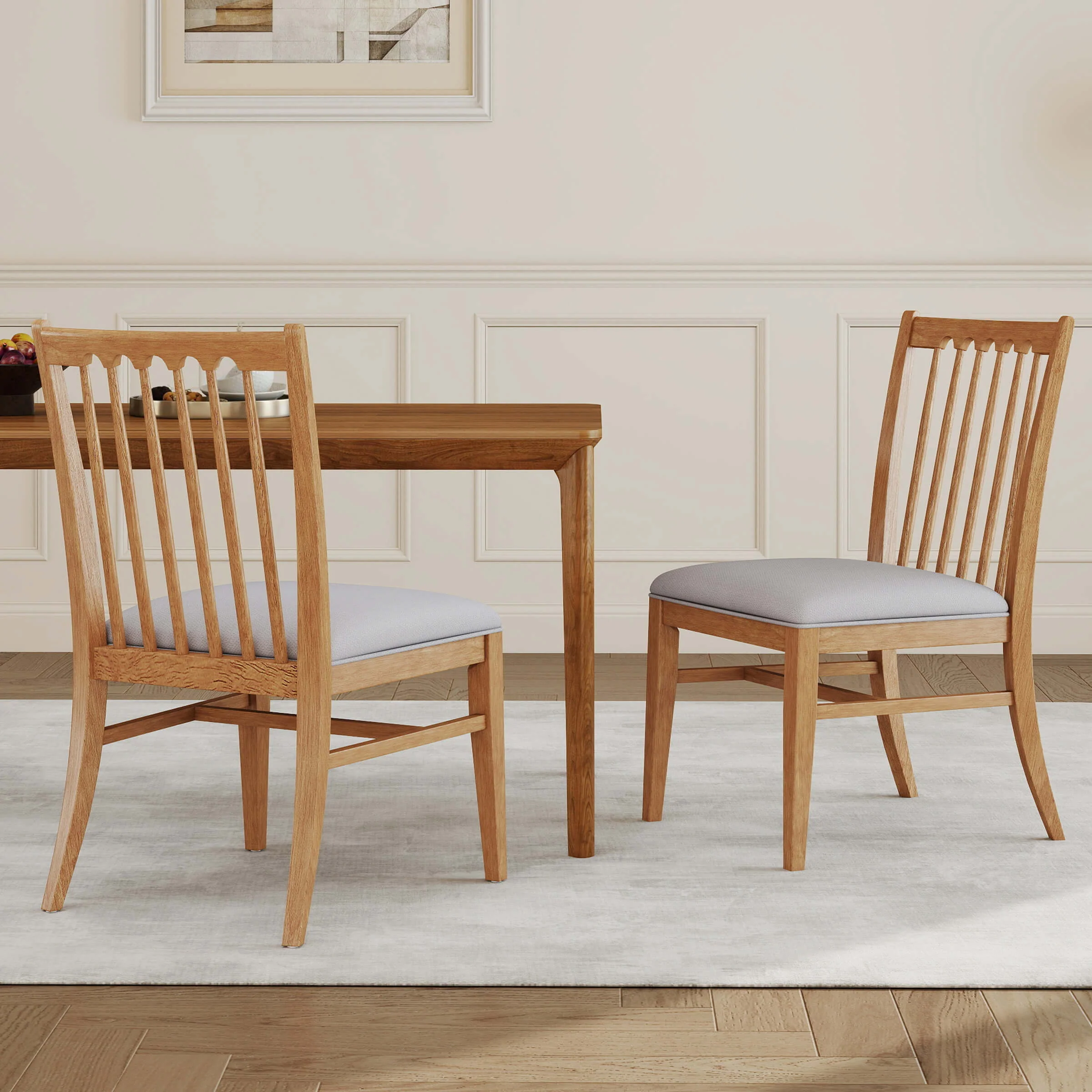 Upholstered Dining Chairs Set of 2 - 00240DC - Image 2