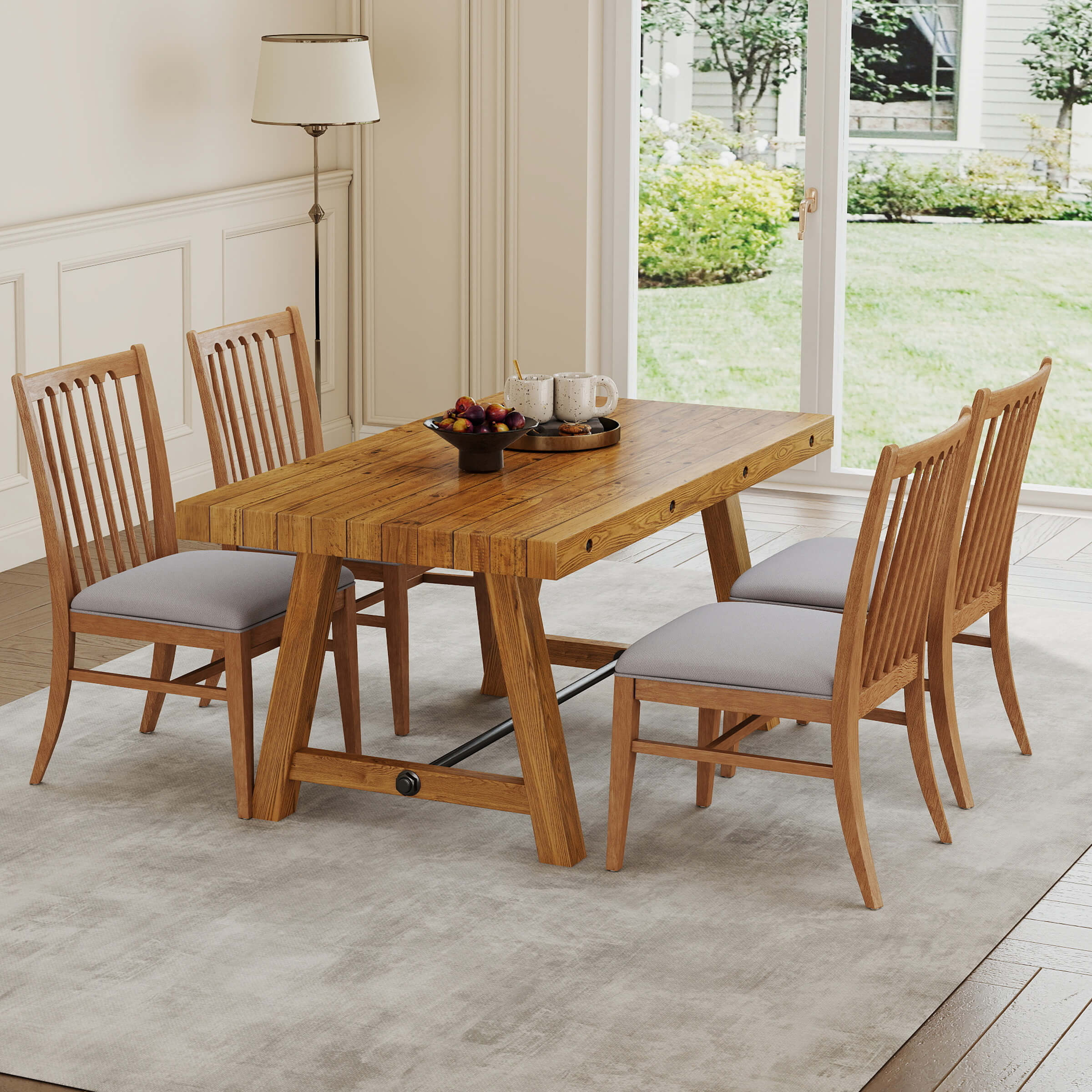 Upholstered Dining Chairs Set of 2 - 00240DC - Image 3