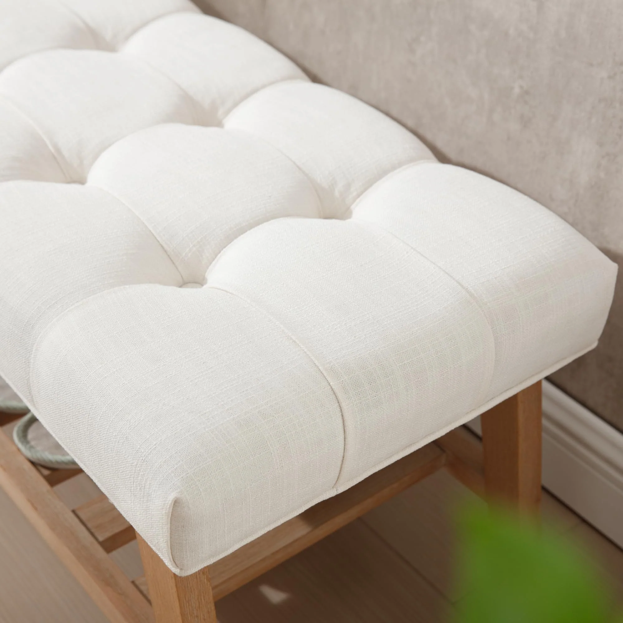 Tufted Upholstered Entryway Shoe Storage Bench - 2068BH - Image 12