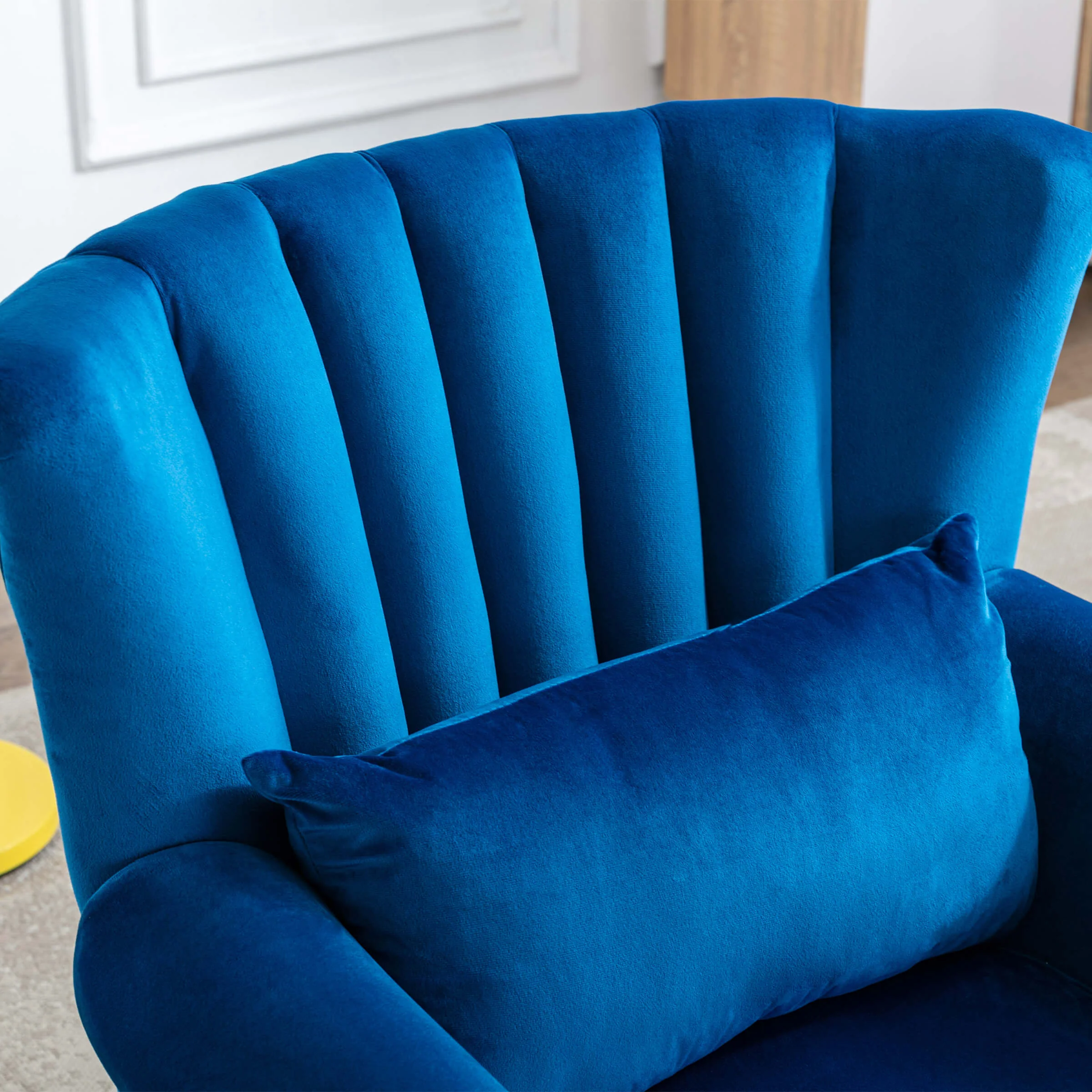 Wingback Nail-Head Velvet Accent Chair 1 PCS - X904AC - Image 26