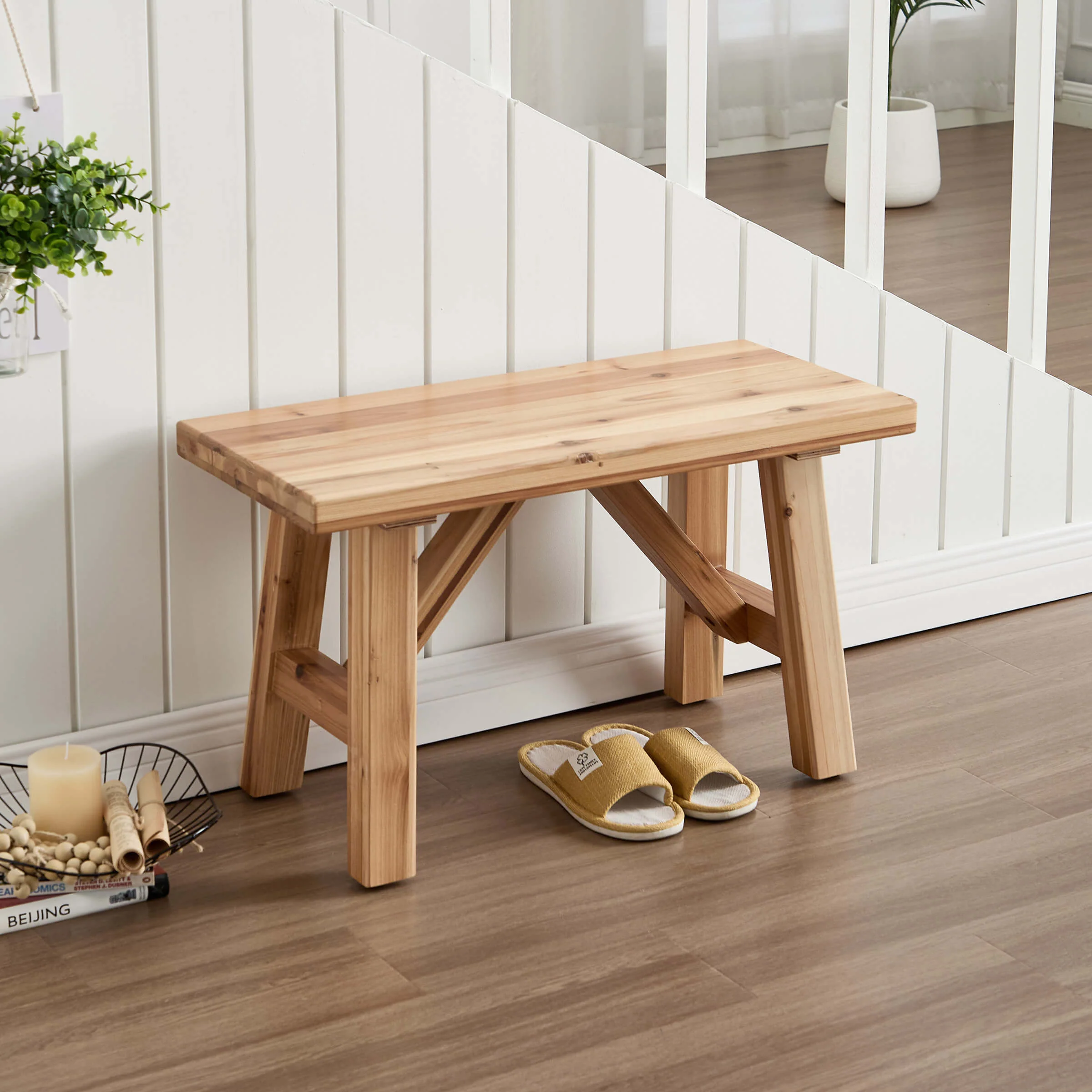 Wooden Bench-23894BH - Image 8
