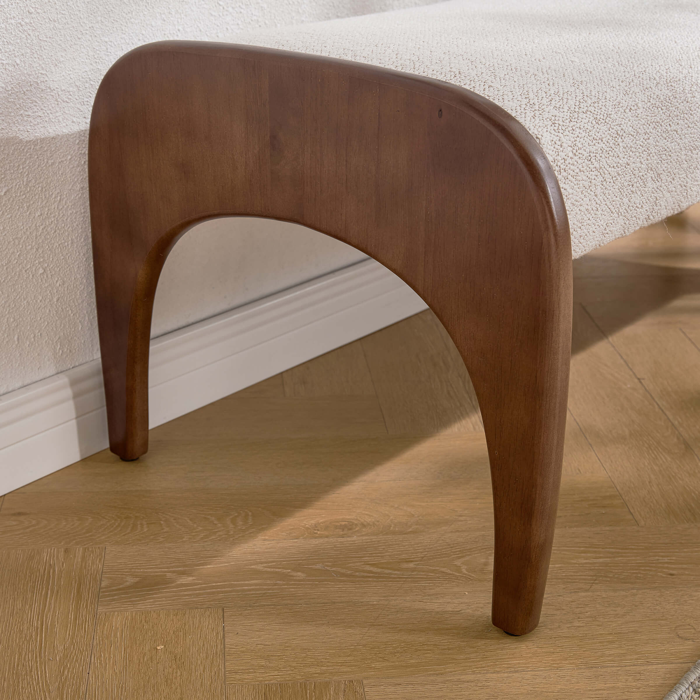 Wooden Frame Soft Bench - 2694BH - Image 14