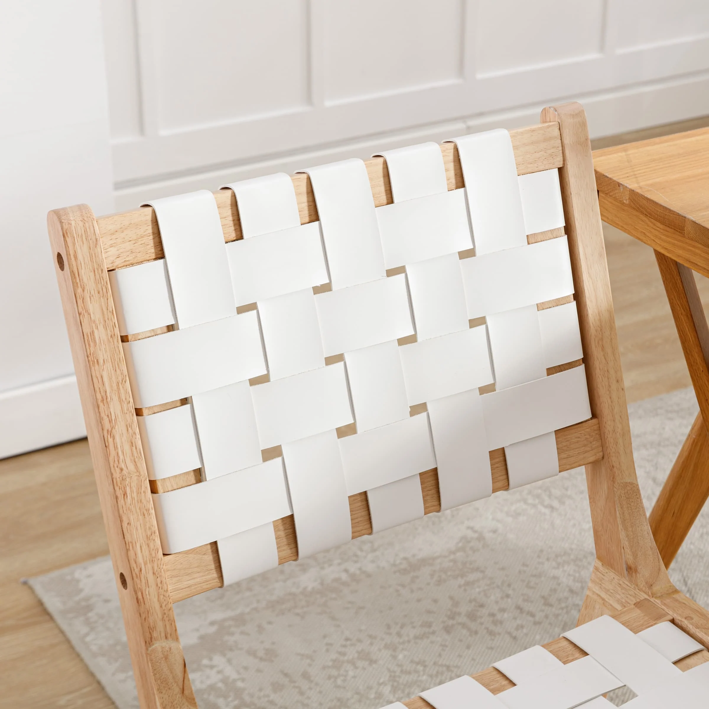 Woven Strips Dining Chairs Set of 2 - 1886DC - Image 11