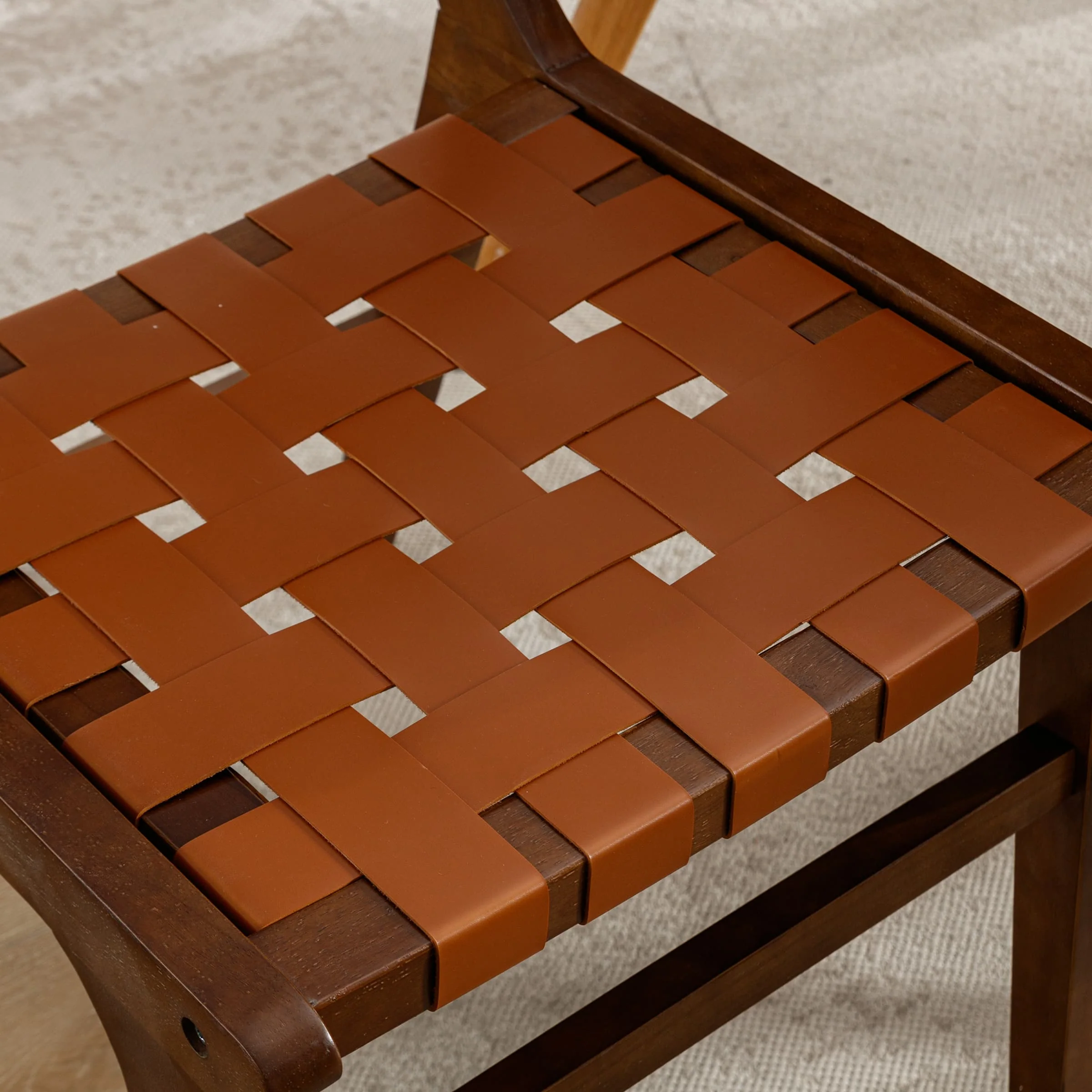 Woven Strips Dining Chairs Set of 2 - 1886DC - Image 6