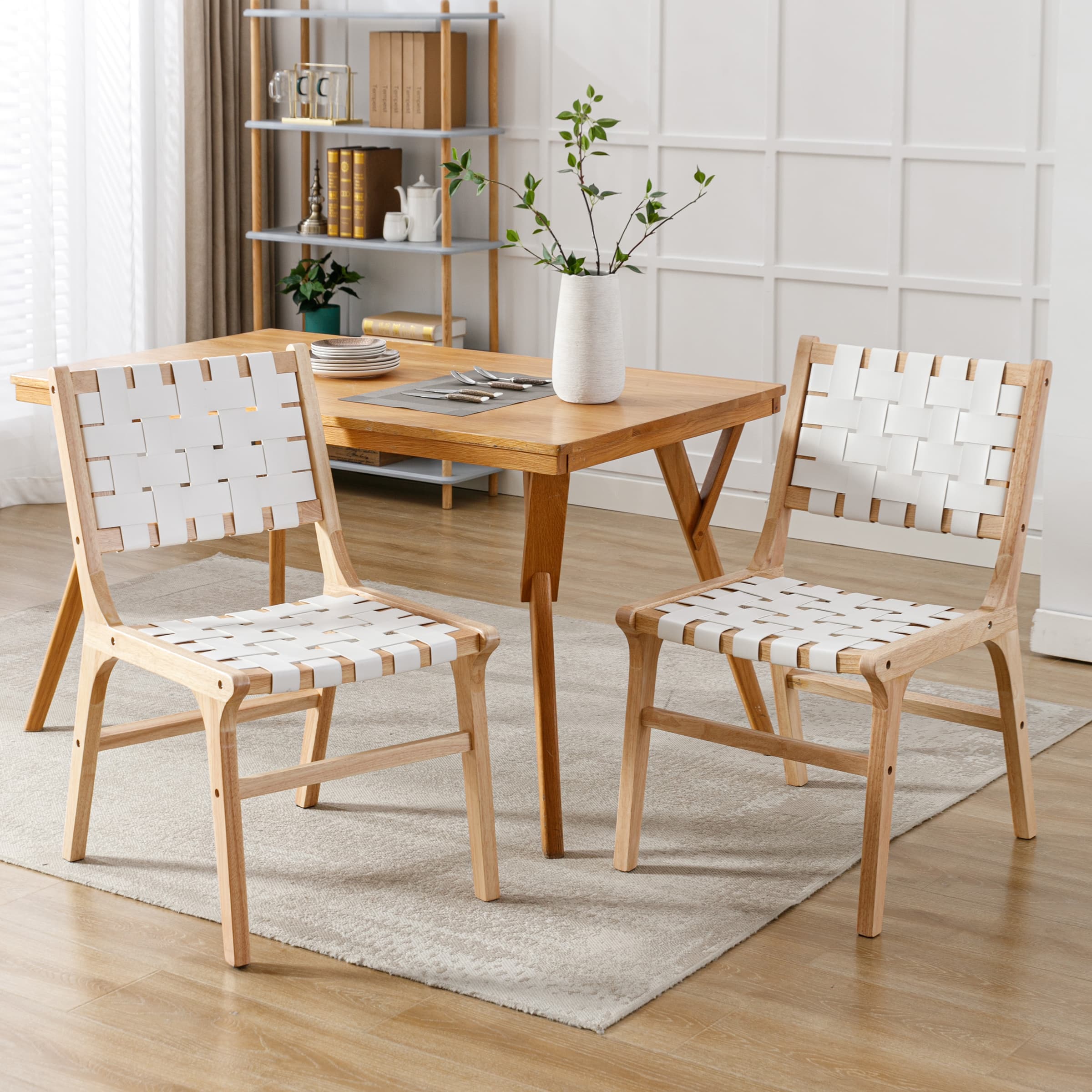 Woven Strips Dining Chairs Set of 2 - 1886DC - Image 8