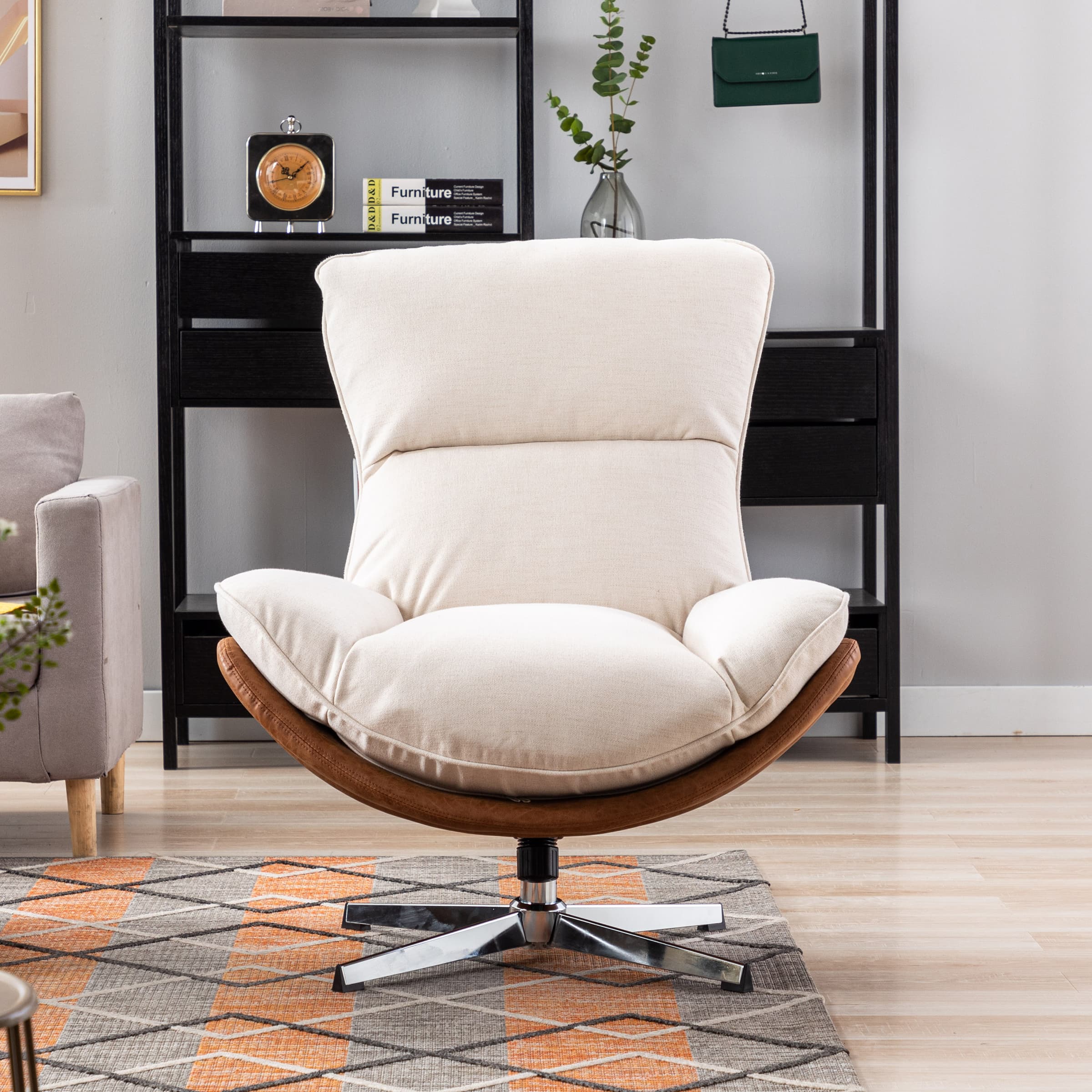 Swivel Lounge Accent Chair 1 PCS - 18118AC - Image 2