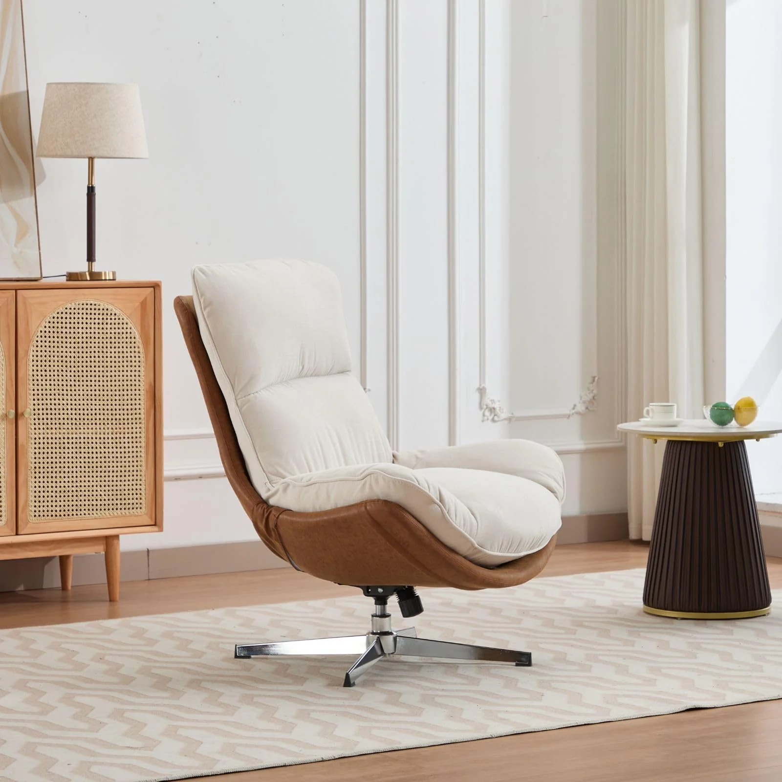 Swivel Lounge Accent Chair 1 PCS - 18118AC - Image 3