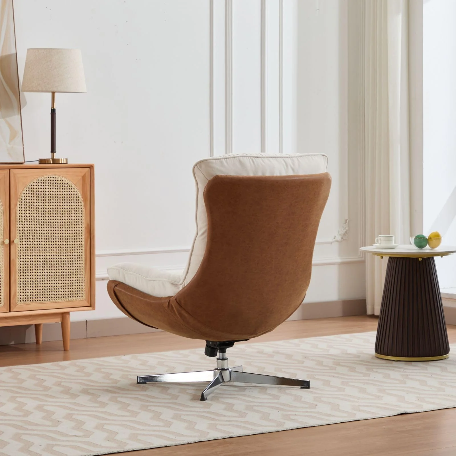 Swivel Lounge Accent Chair 1 PCS - 18118AC - Image 4