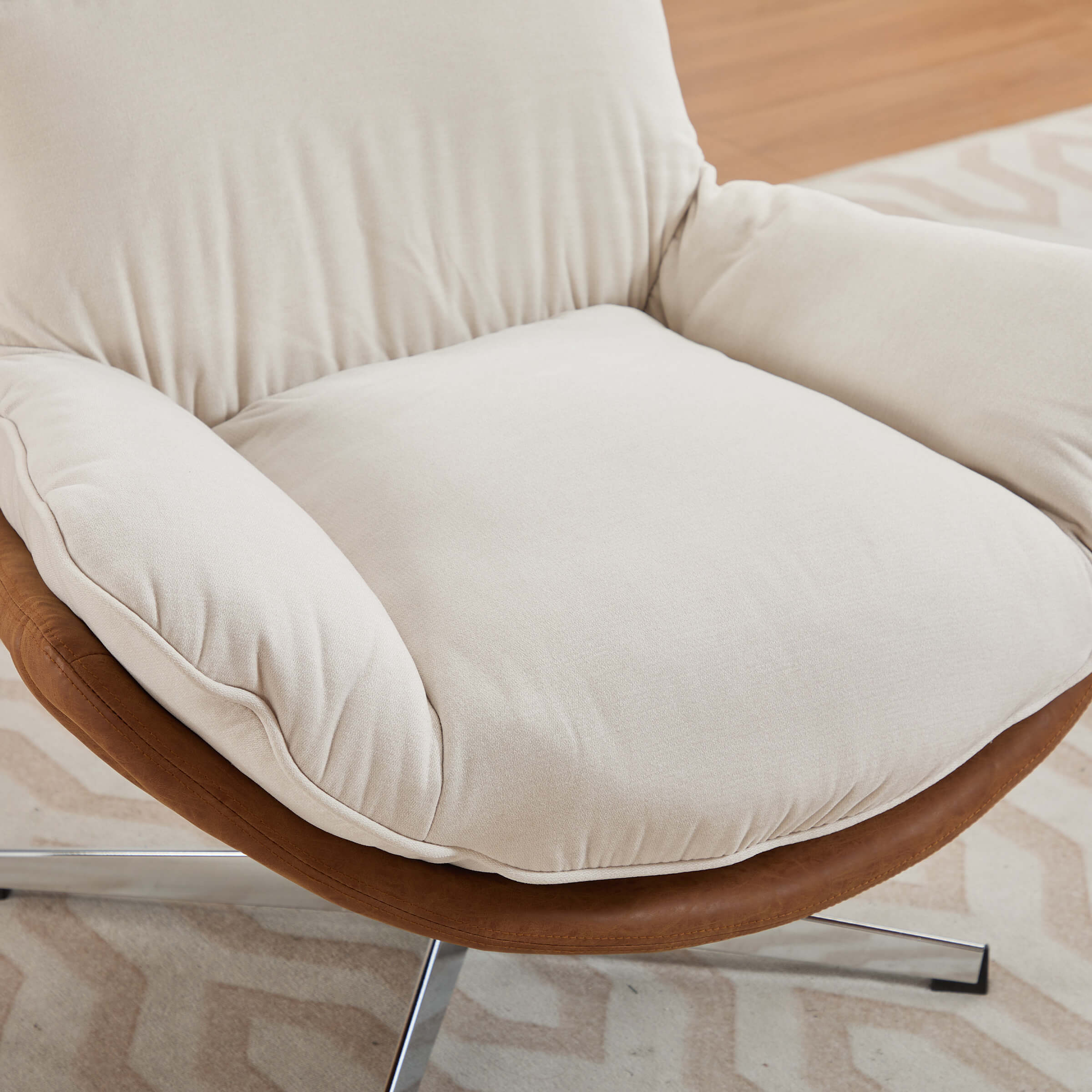 Swivel Lounge Accent Chair 1 PCS - 18118AC - Image 6