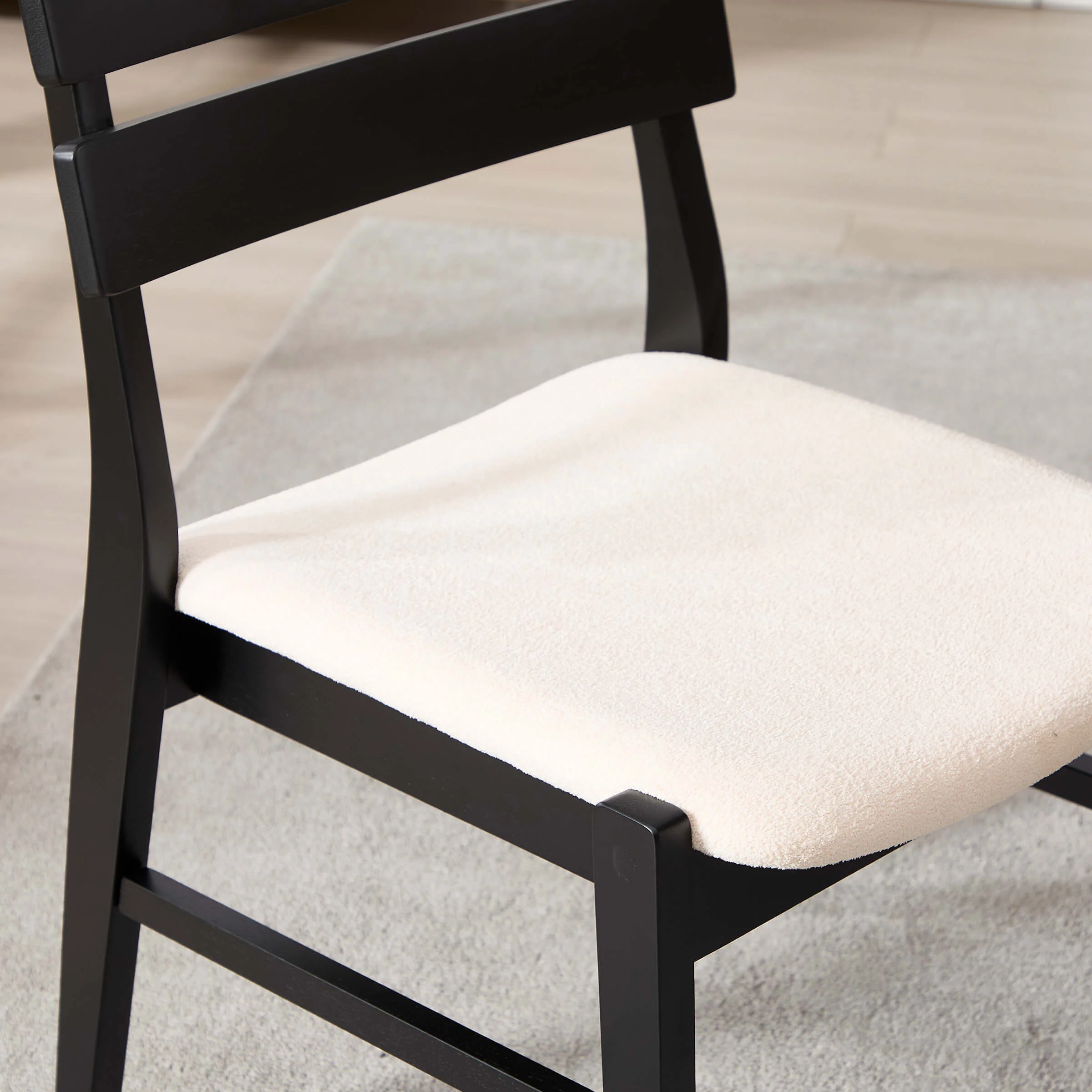 Wood Dining Chairs Set of 2 - 2096DC - Image 6