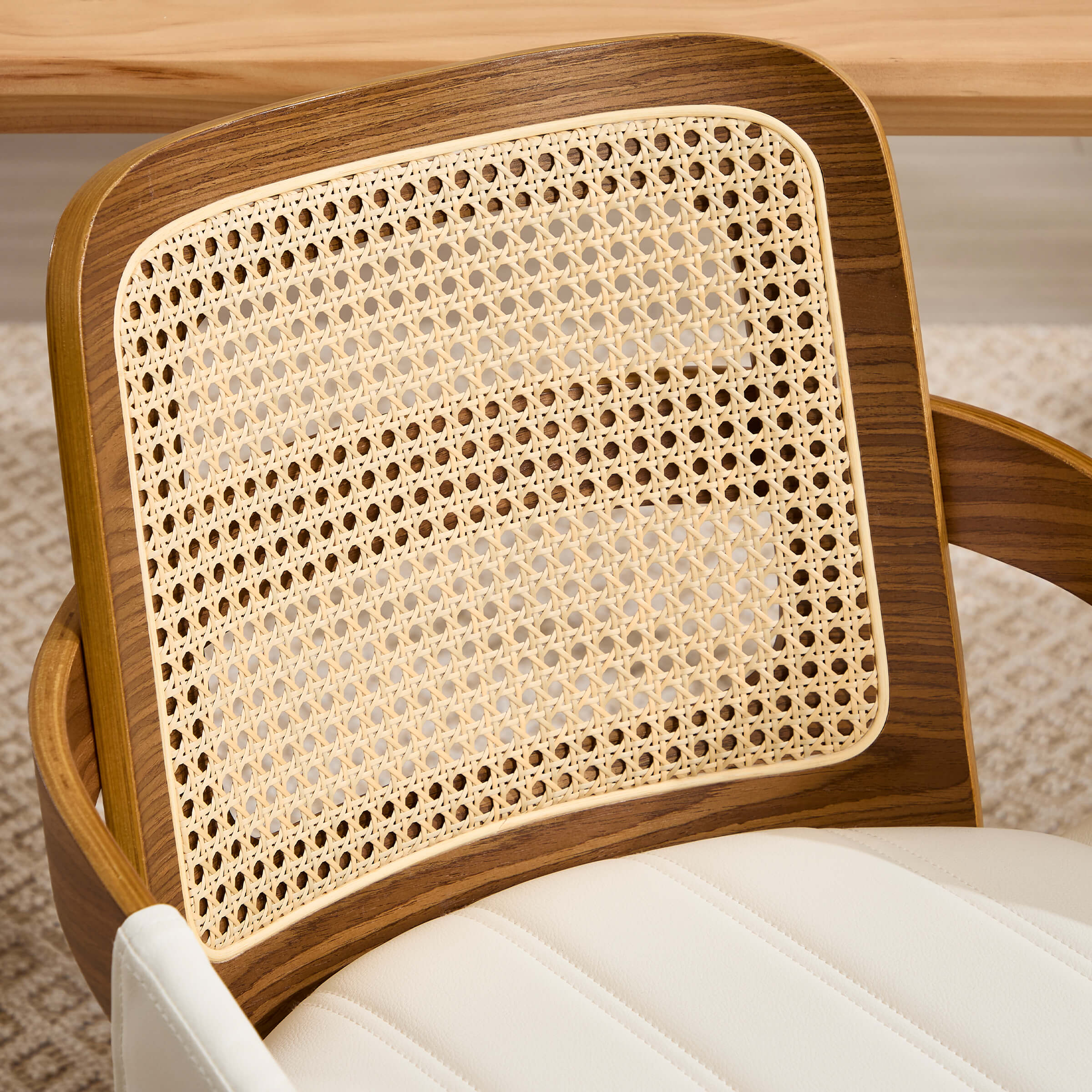 Rattan Cane Dining Chairs Set of 2 - 61343DC - Image 20