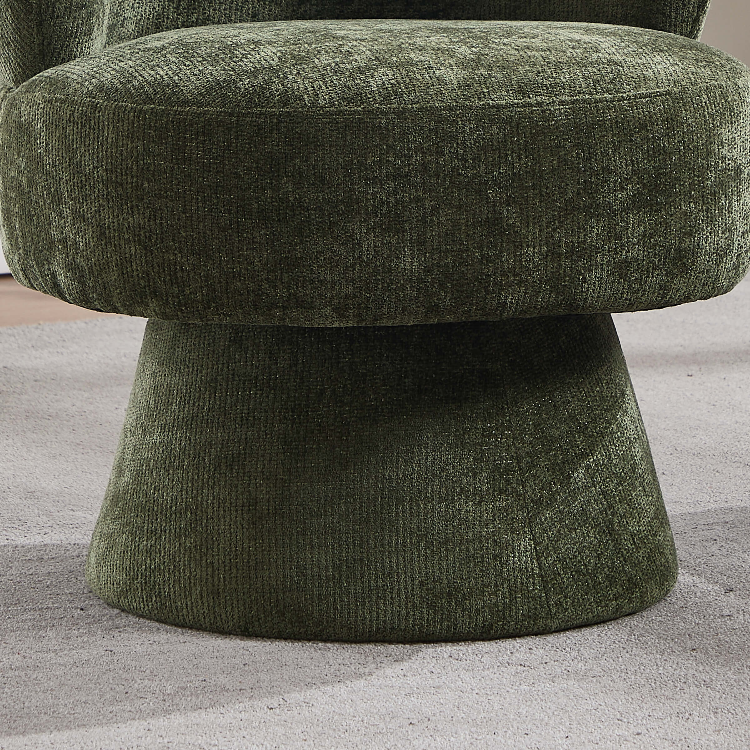 Modern Swivel Accent Chenille Armchair - 9918AC - Image 17