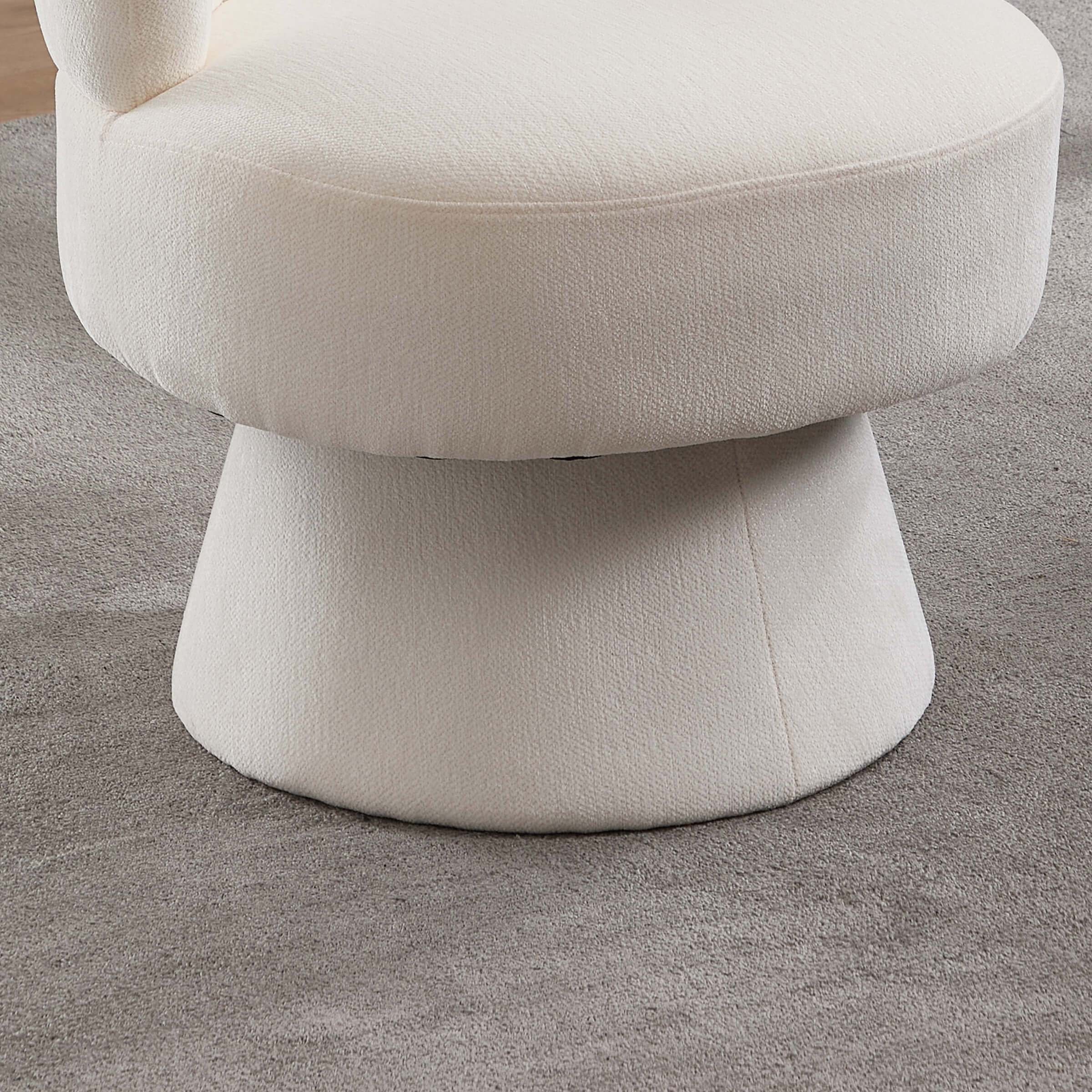 Modern Swivel Accent Chenille Armchair - 9918AC - Image 5