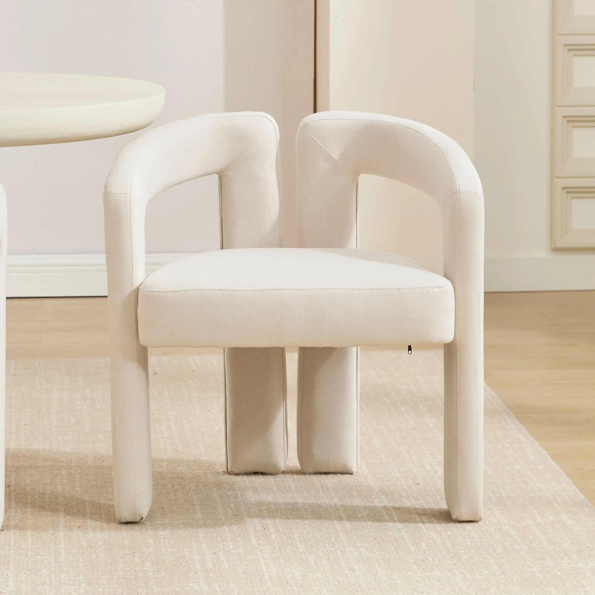 Modern Barrel Dining Chair 1 PCS - 10068DC - Image 12