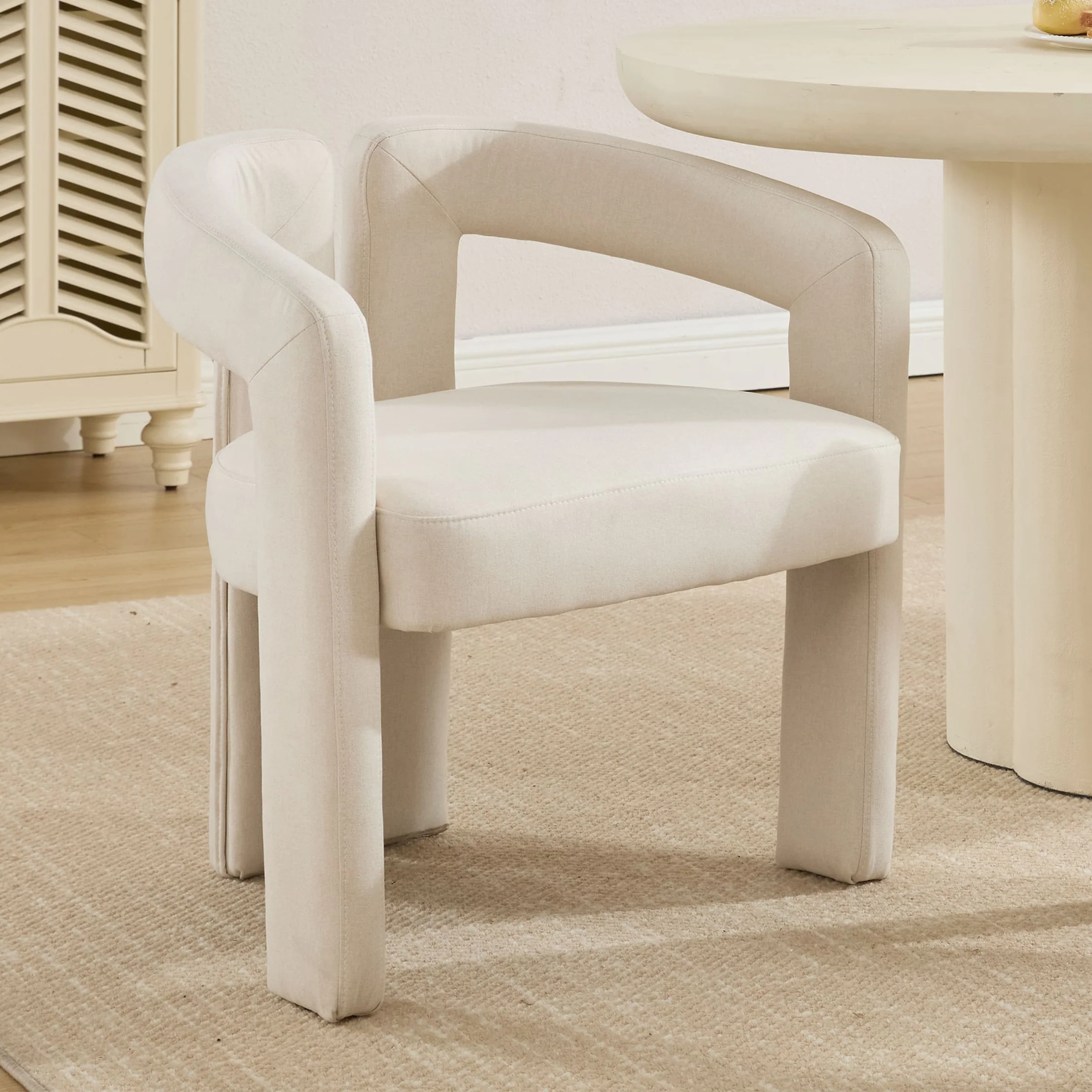 Modern Barrel Dining Chair 1 PCS - 10068DC - Image 13